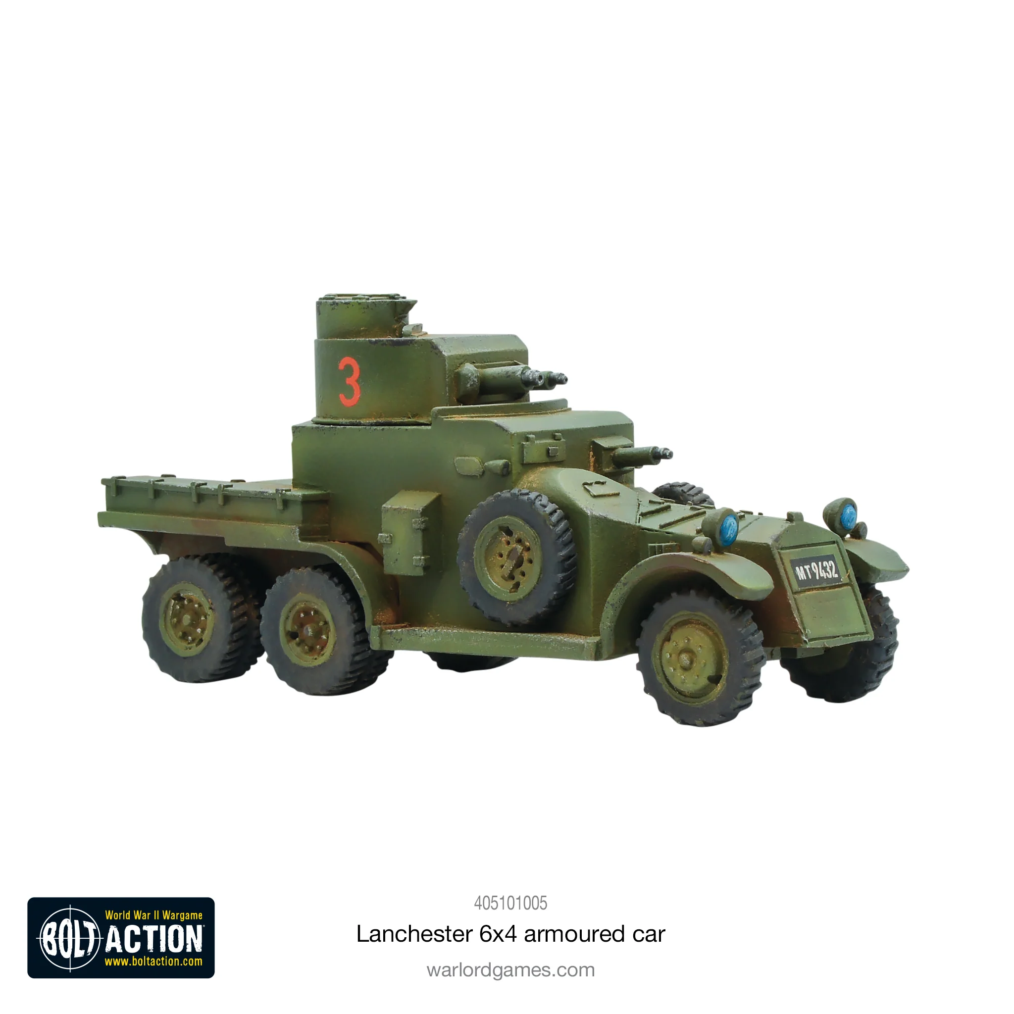 Lanchester 6x4 armoured car - Image 2