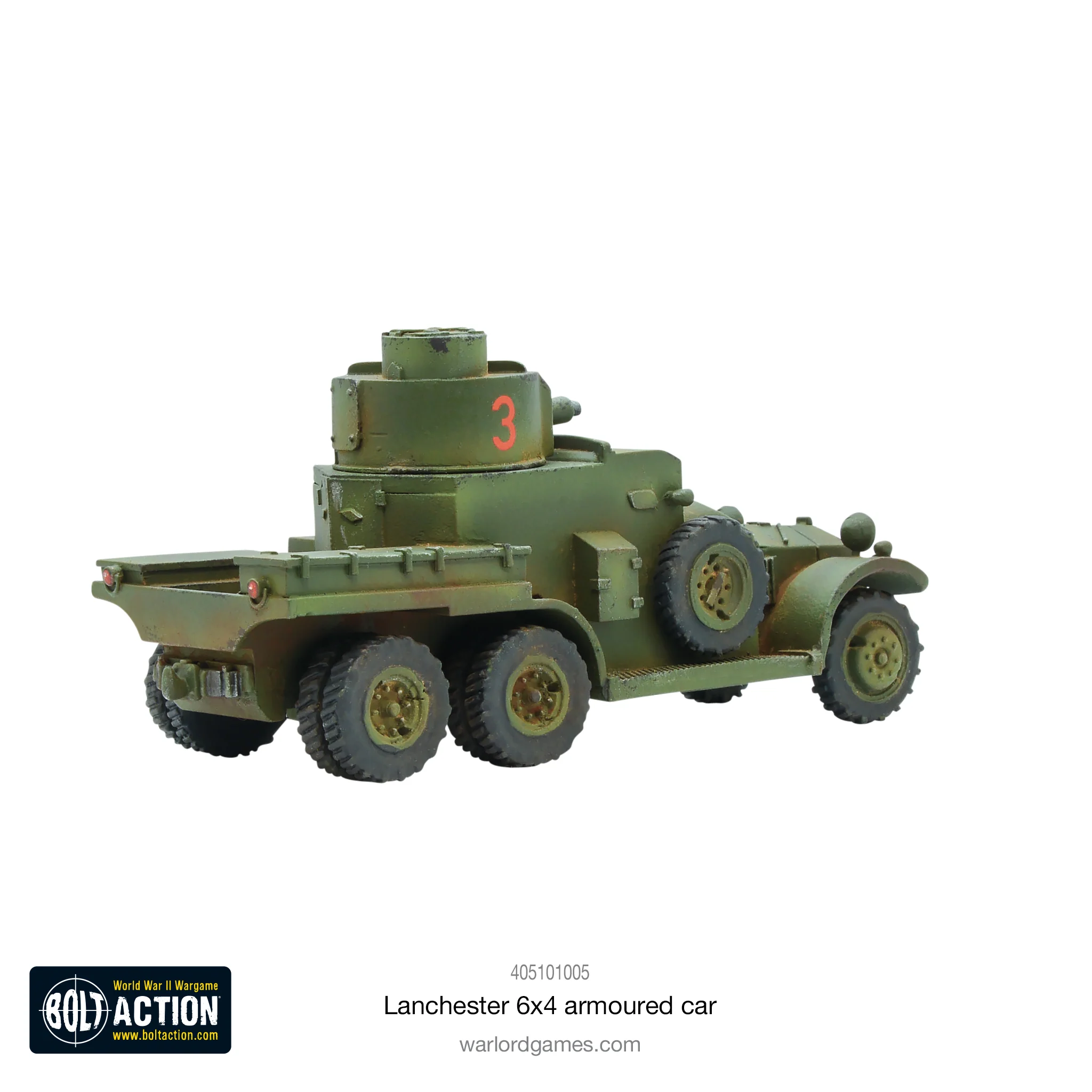 Lanchester 6x4 armoured car - Image 3