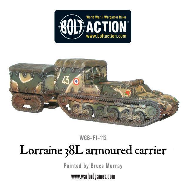 Lorraine 38L armoured carrier - Image 2