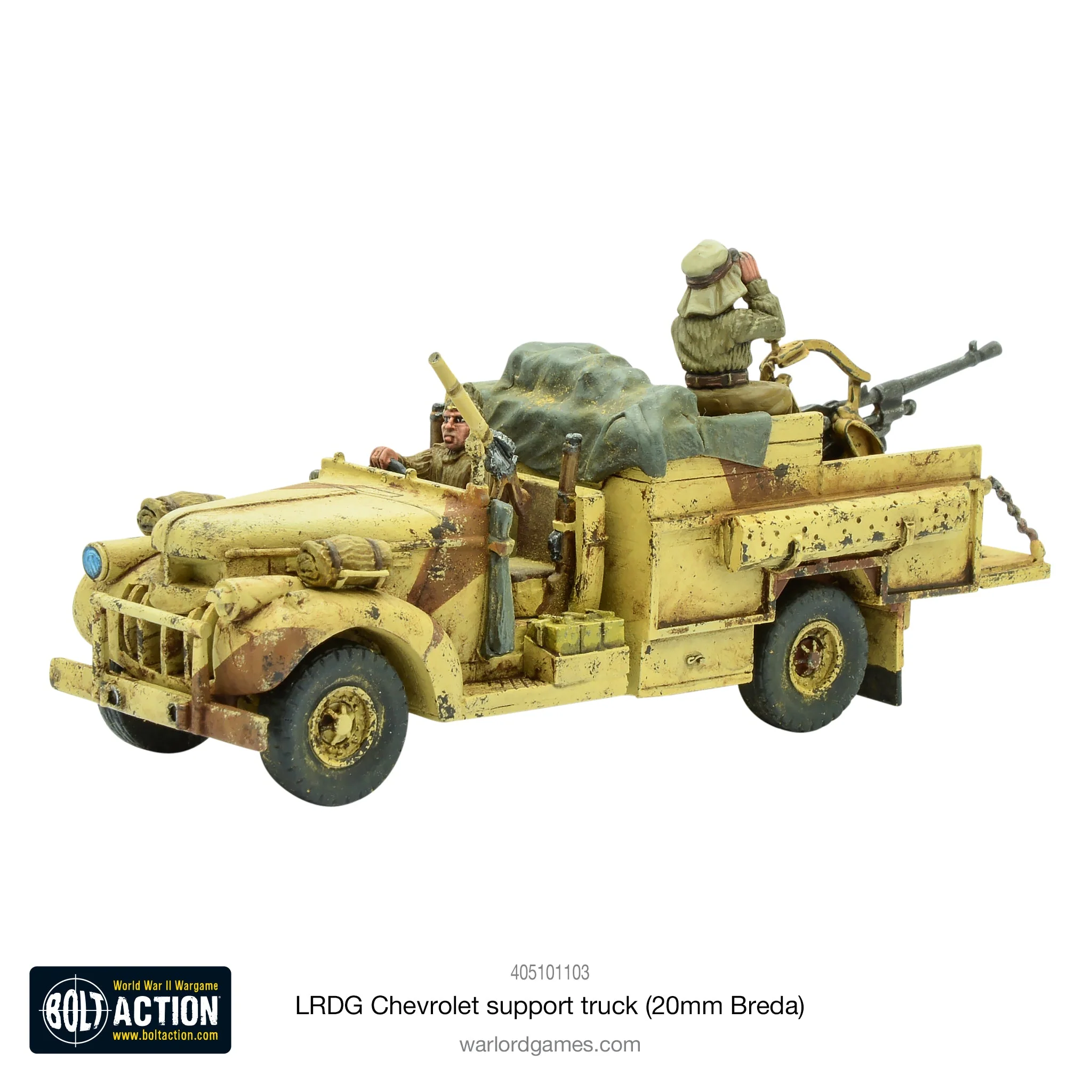 LRDG Chevrolet support truck (20mm Breda) - Image 2