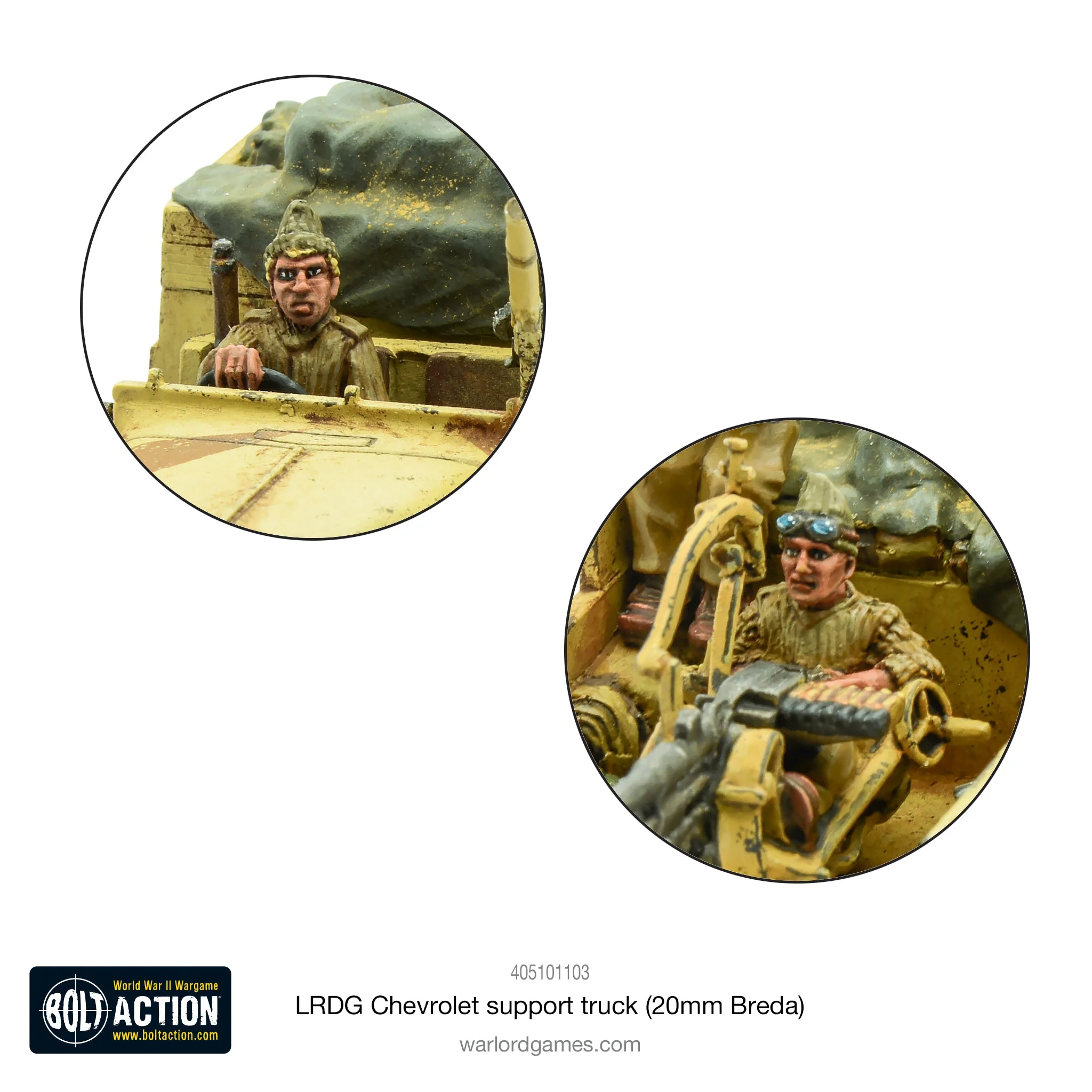 LRDG Chevrolet support truck (20mm Breda) - Image 4