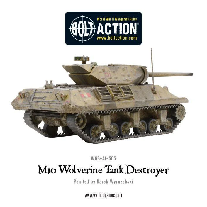 M10 Tank Destroyer/Wolverine (Plastic Box) - Image 3