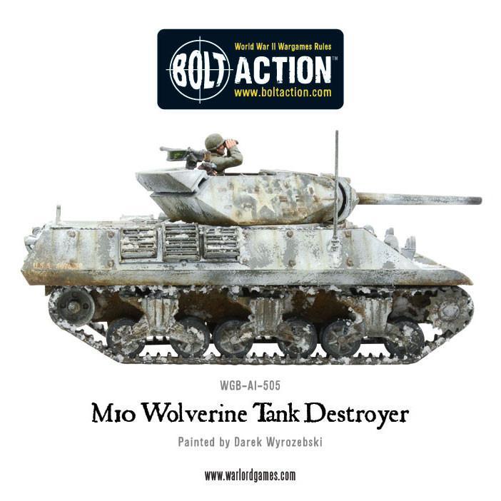 M10 Tank Destroyer/Wolverine (Plastic Box) - Image 4