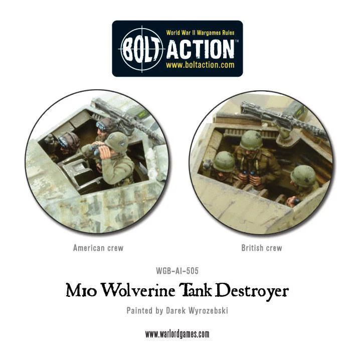 M10 Tank Destroyer/Wolverine (Plastic Box) - Image 6