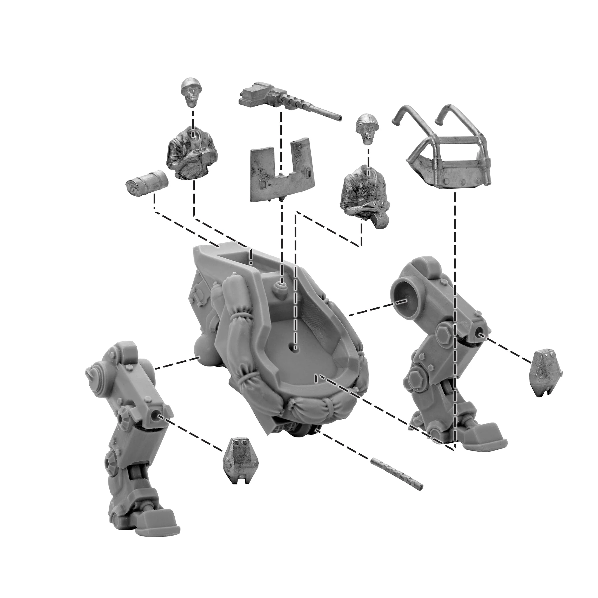 M3A2 Pondskater Scout Walker - Image 6