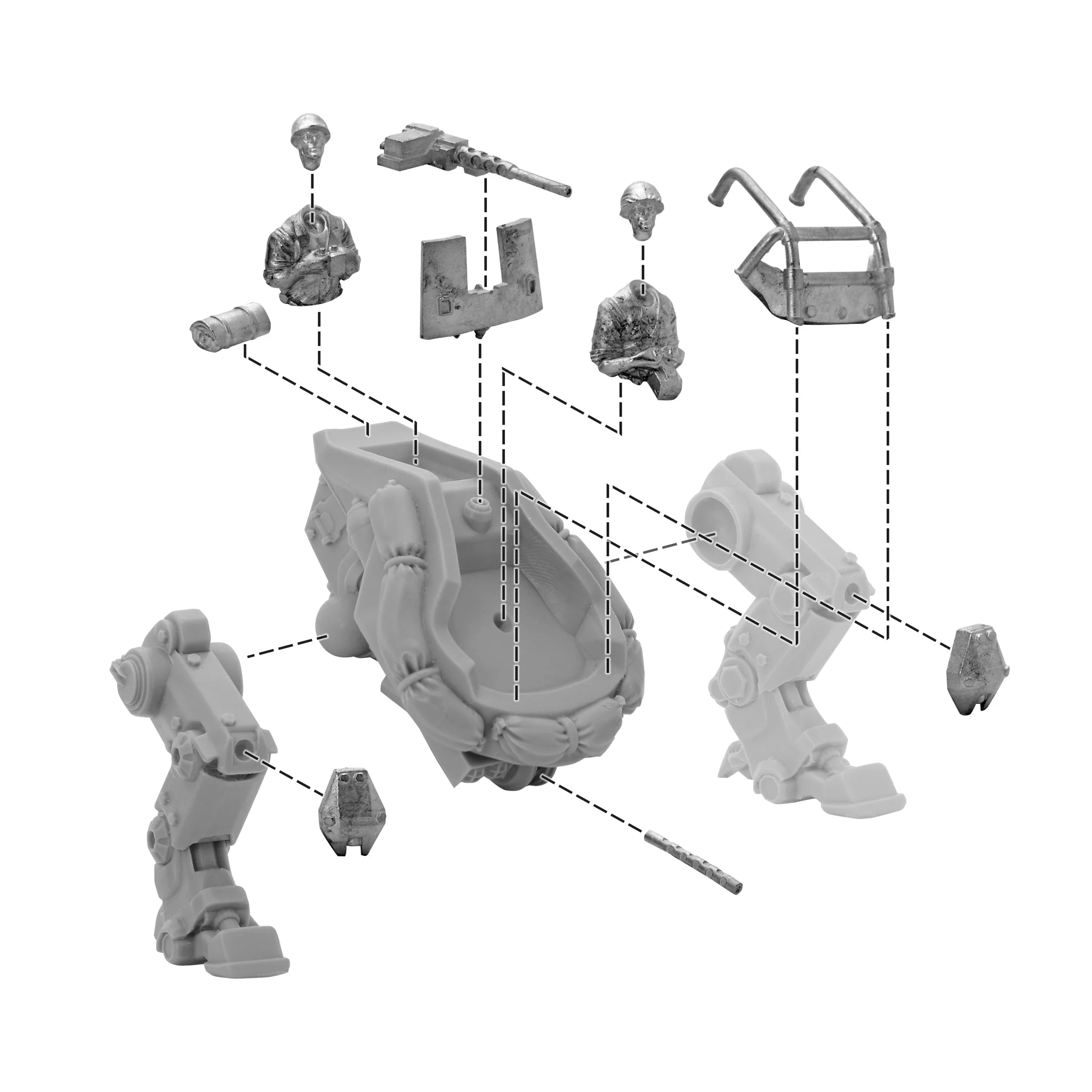 M3A2 Pondskater Scout Walker - Image 7