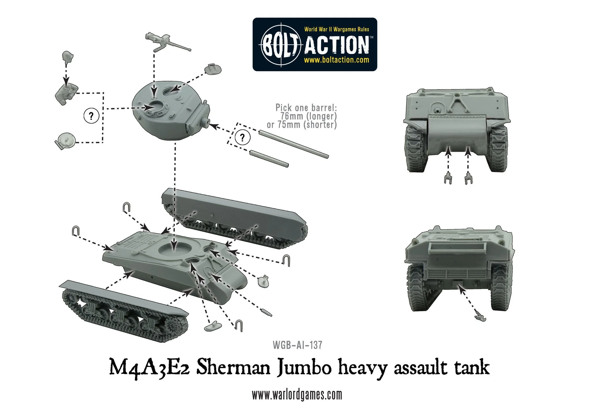 M4A3E2 Sherman Jumbo heavy assault tank - Image 7