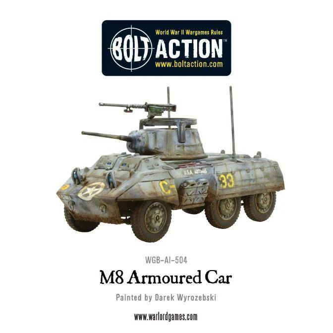 M8/M20 Greyhound Scout Car (Plastic Box) - Image 2