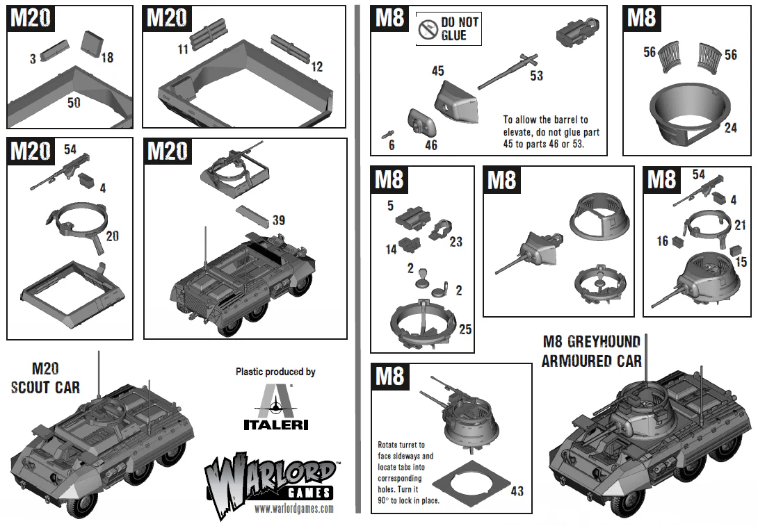 M8/M20 Greyhound Scout Car (Plastic Box) - Image 5