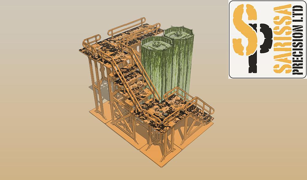 Silo / Gantry Scenery Set - Image 3