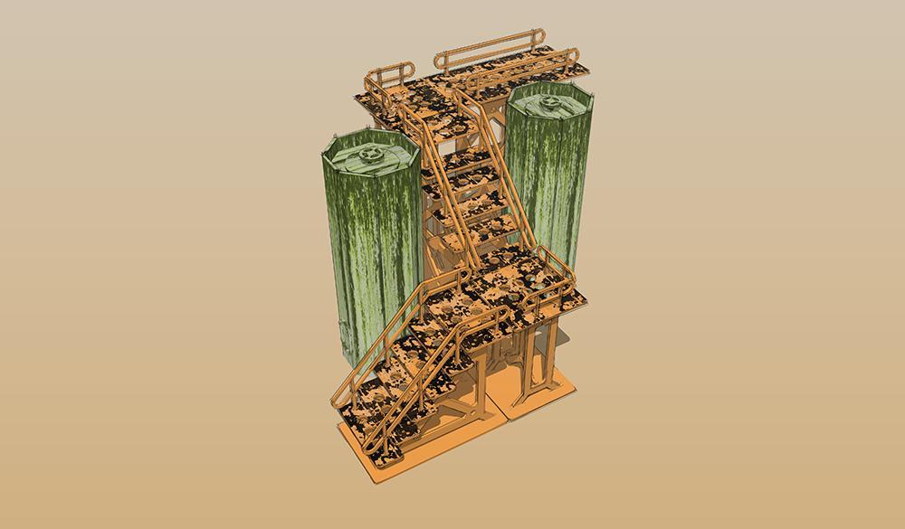 Silo / Gantry Scenery Set - Image 4