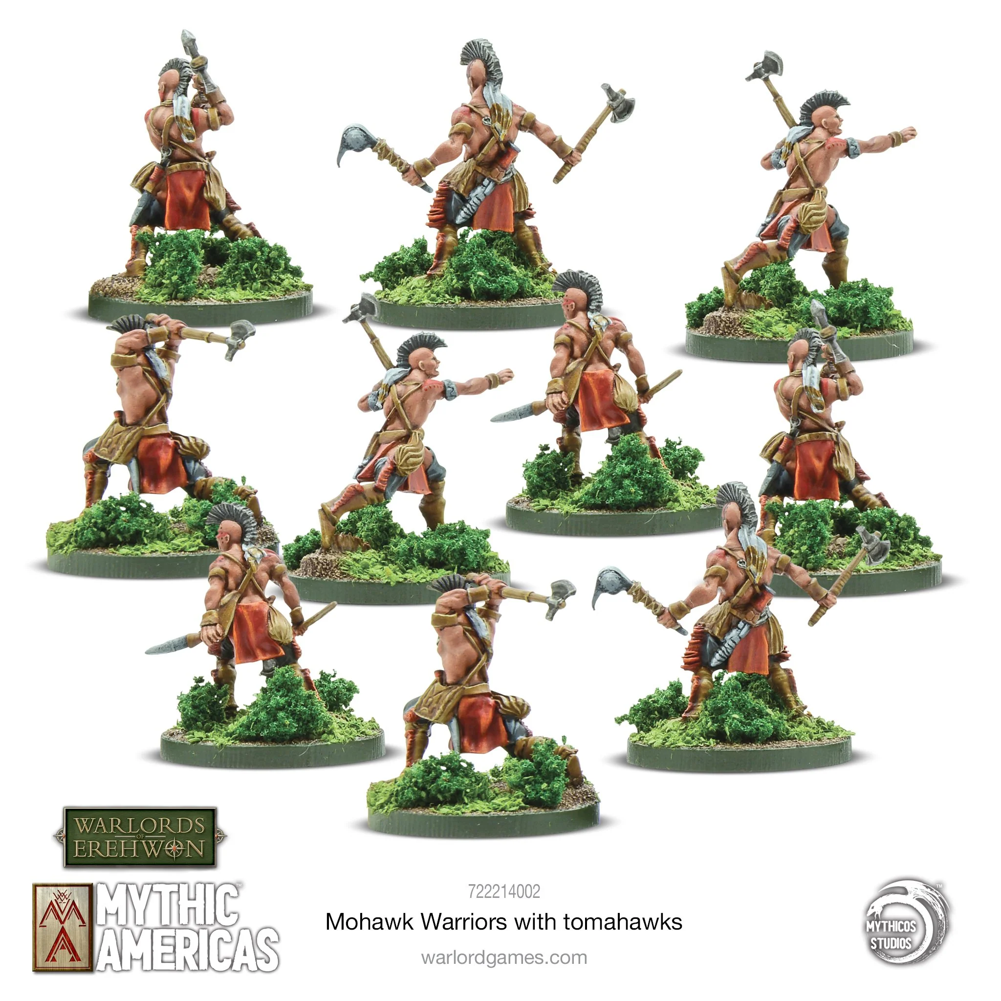 Nations: Mohawk Warriors with Tomahawks - Image 2
