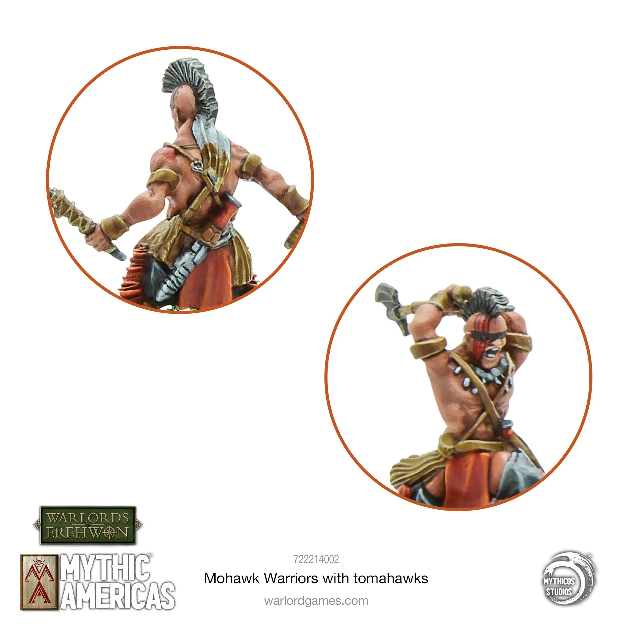 Nations: Mohawk Warriors with Tomahawks - Image 3