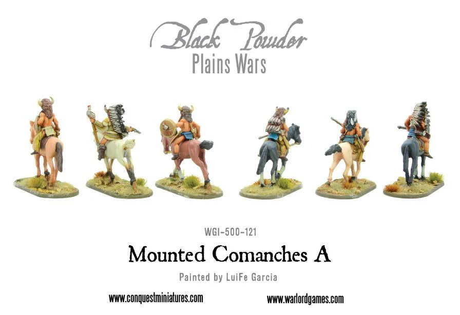 Mounted Comanches A - Image 2
