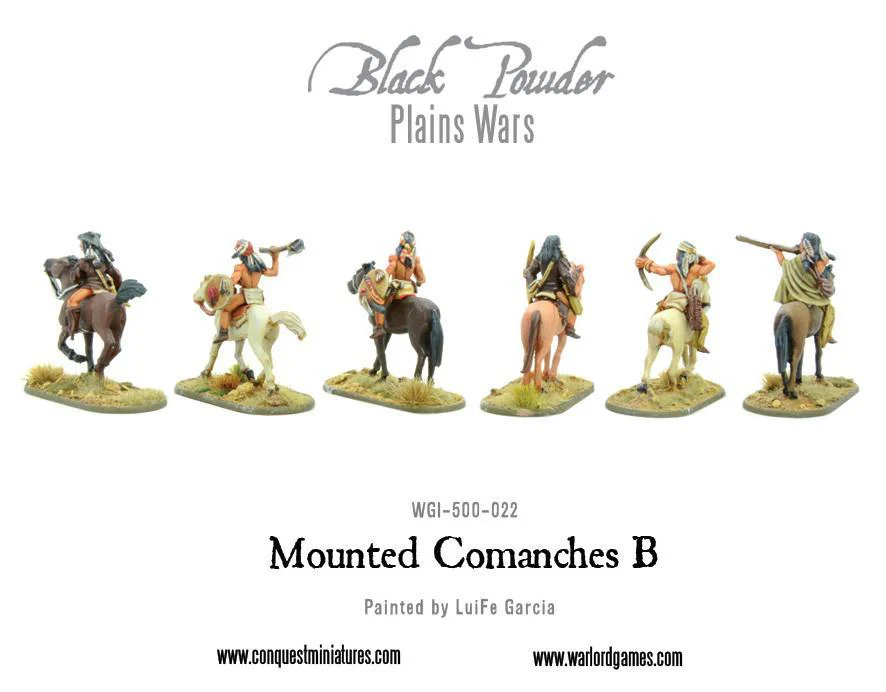 Mounted Comanches B - Image 2