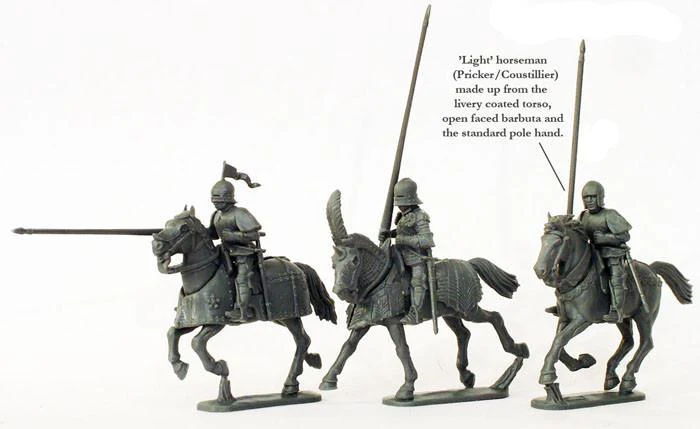 Wars of the Roses: Mounted Men-at-Arms (1450-1500) plastic boxed set - Image 2
