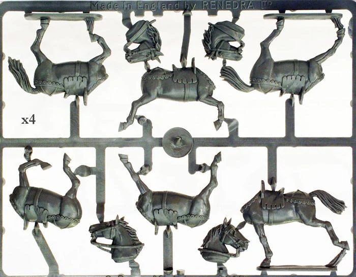 Wars of the Roses: Mounted Men-at-Arms (1450-1500) plastic boxed set - Image 4