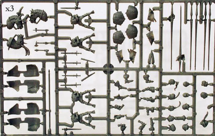 Wars of the Roses: Mounted Men-at-Arms (1450-1500) plastic boxed set - Image 5