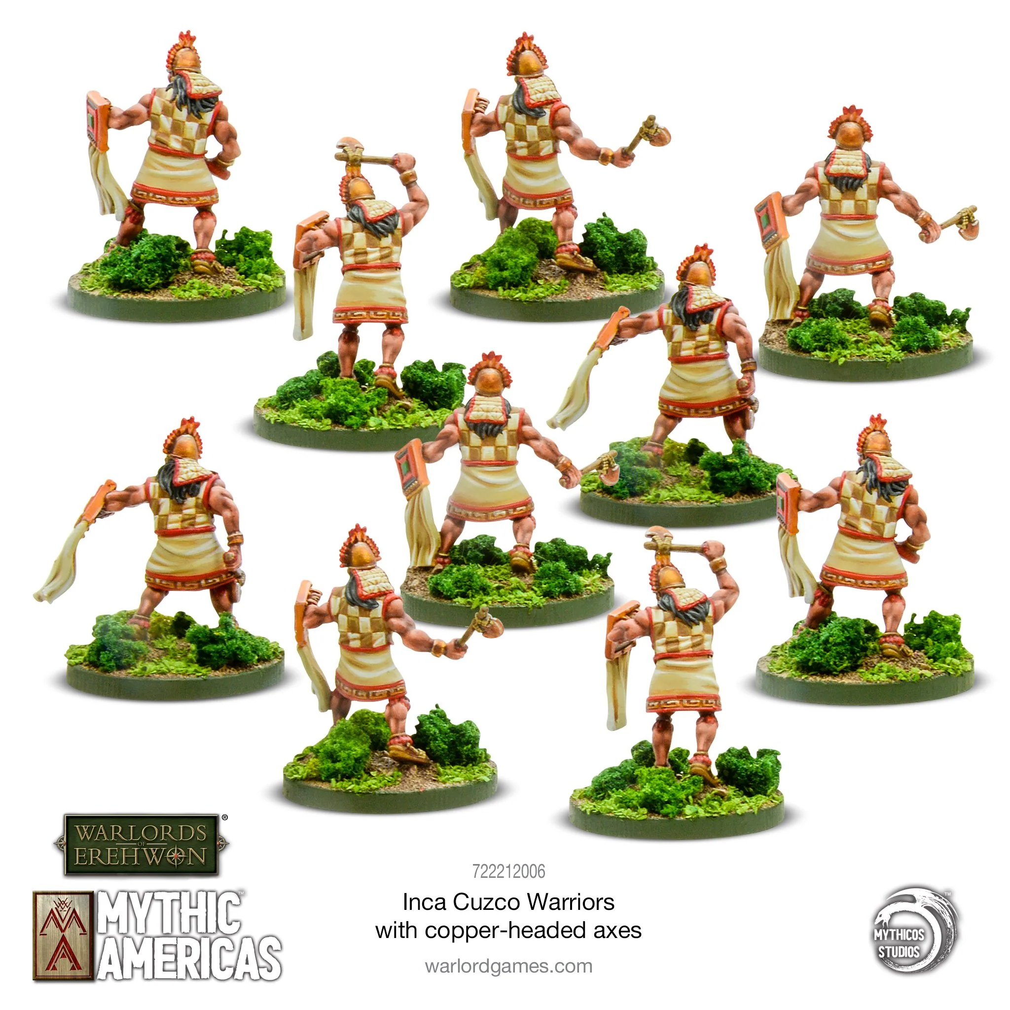 Inca: Cuzco Warriors with Copper-Headed Axes - Image 2