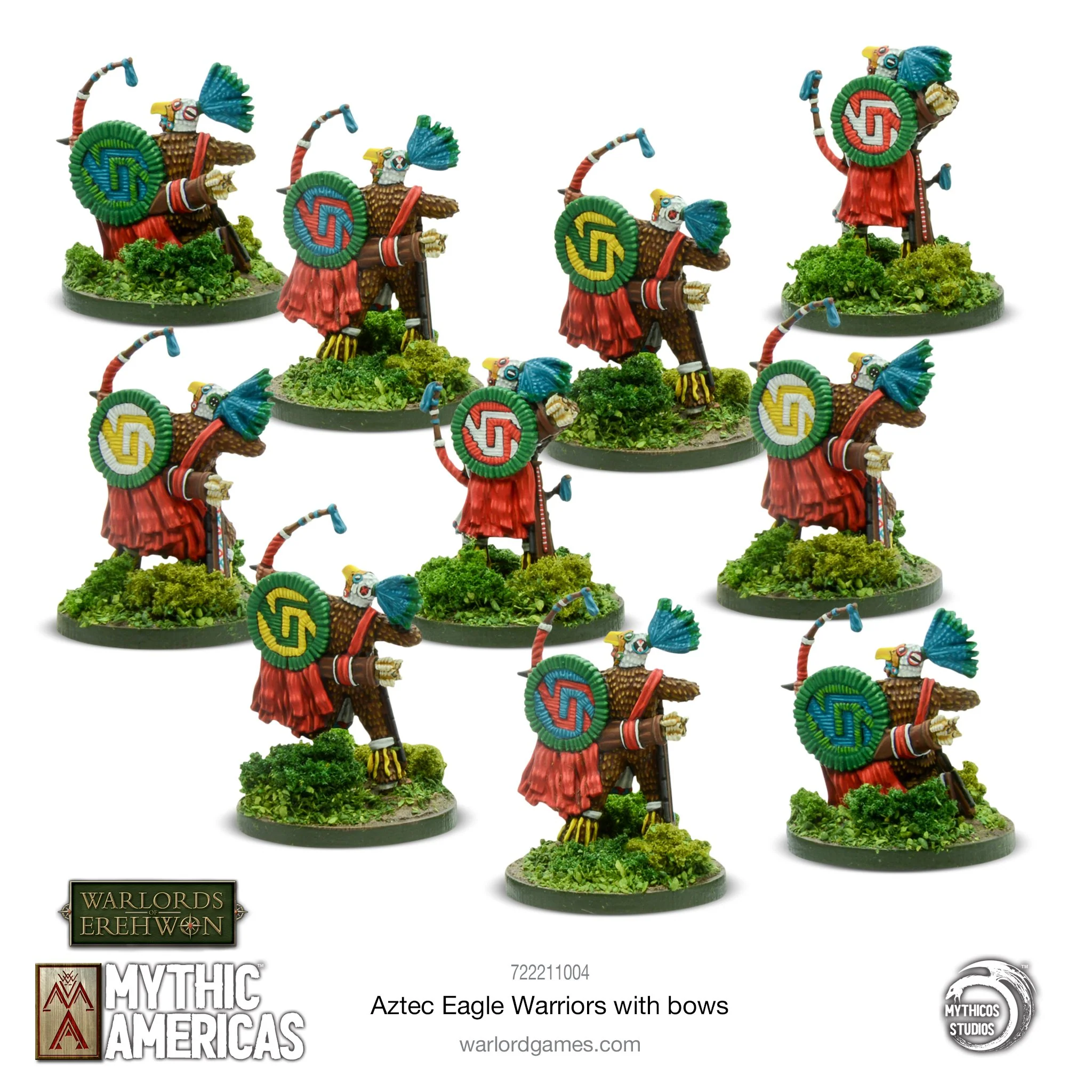 Aztec: Eagle Warriors with bows - Image 2