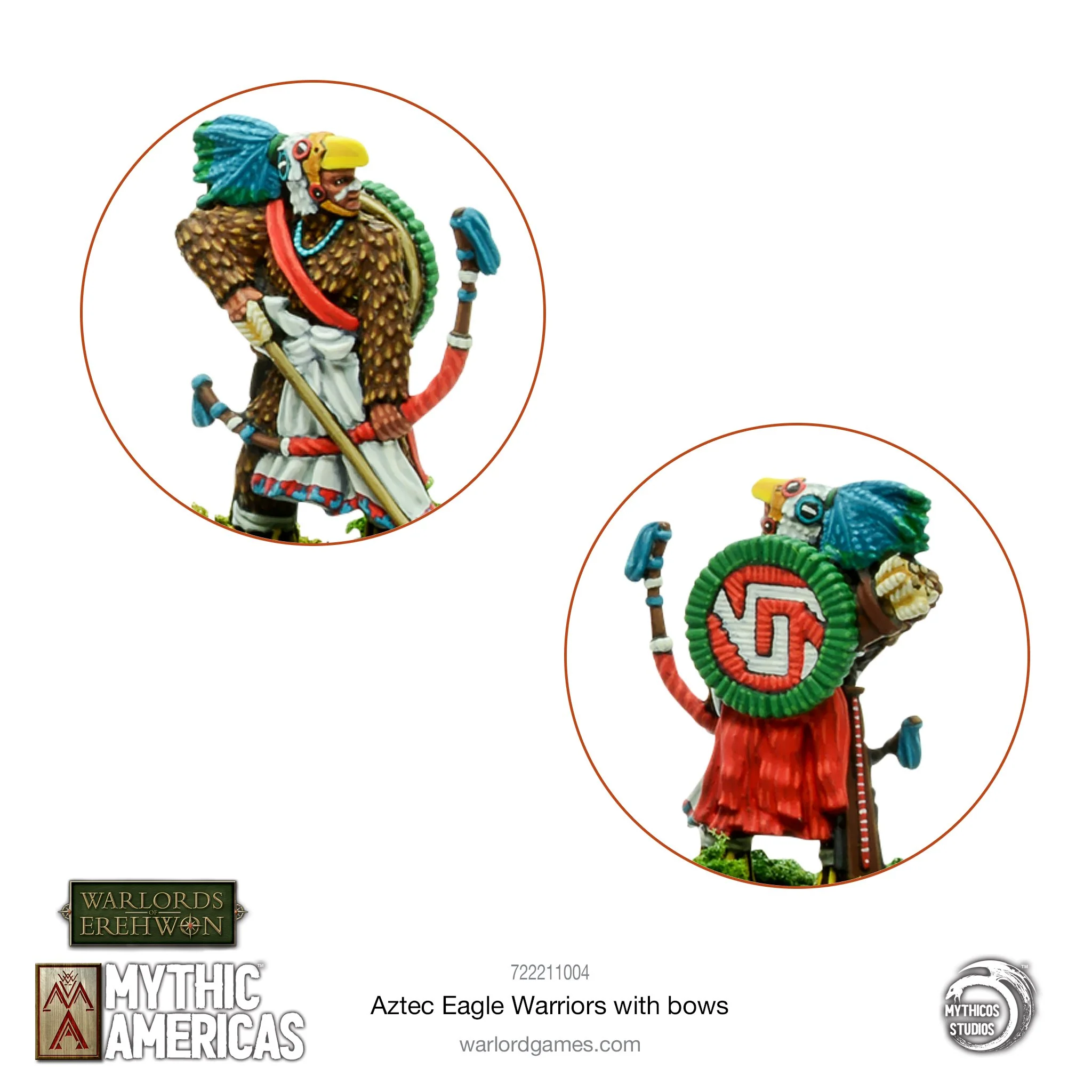 Aztec: Eagle Warriors with bows - Image 3
