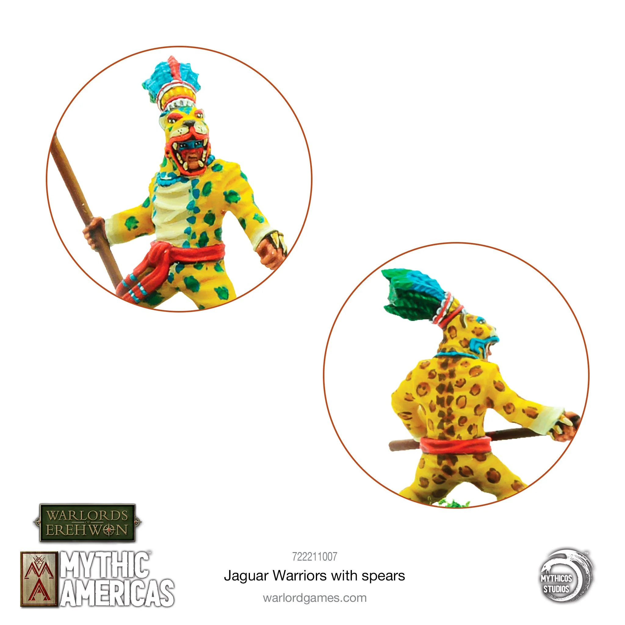 Aztec: Jaguar Warriors with spears - Image 3