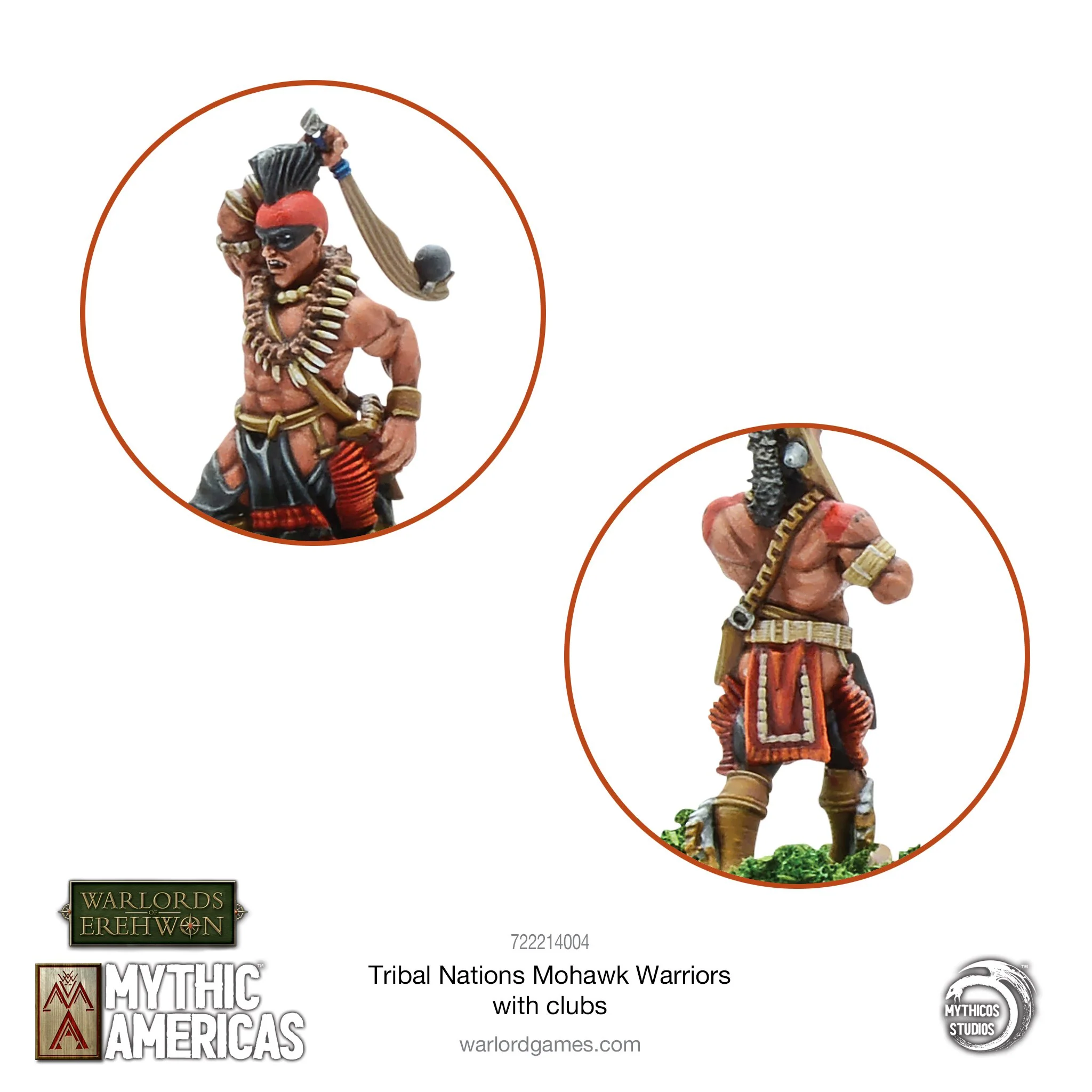 Nations: Mohawk Warriors With Clubs - Image 3