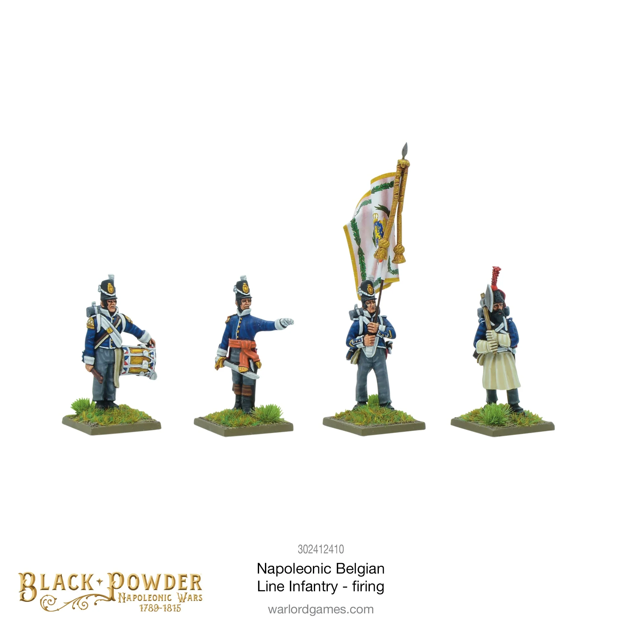 Napoleonic Belgian Line Infantry firing - Image 4
