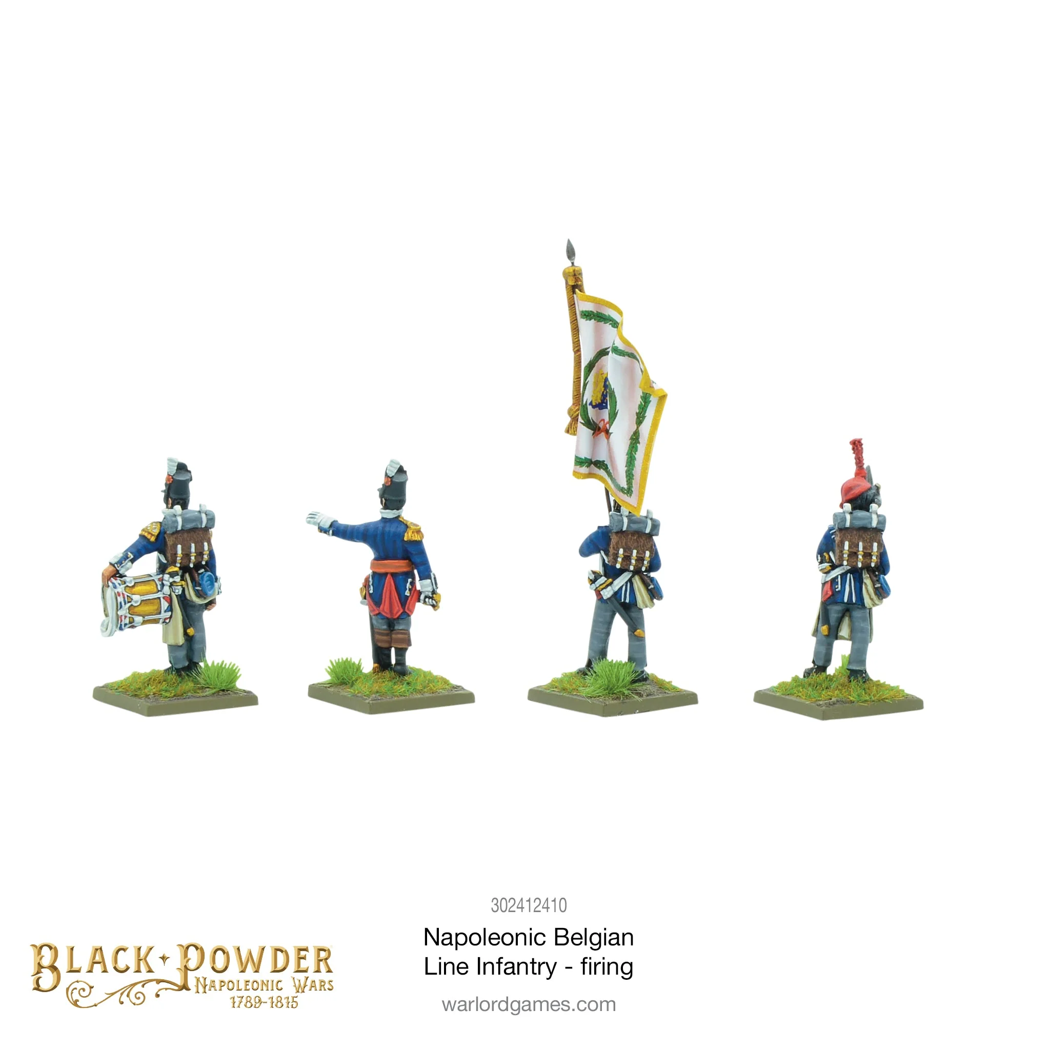 Napoleonic Belgian Line Infantry firing - Image 5