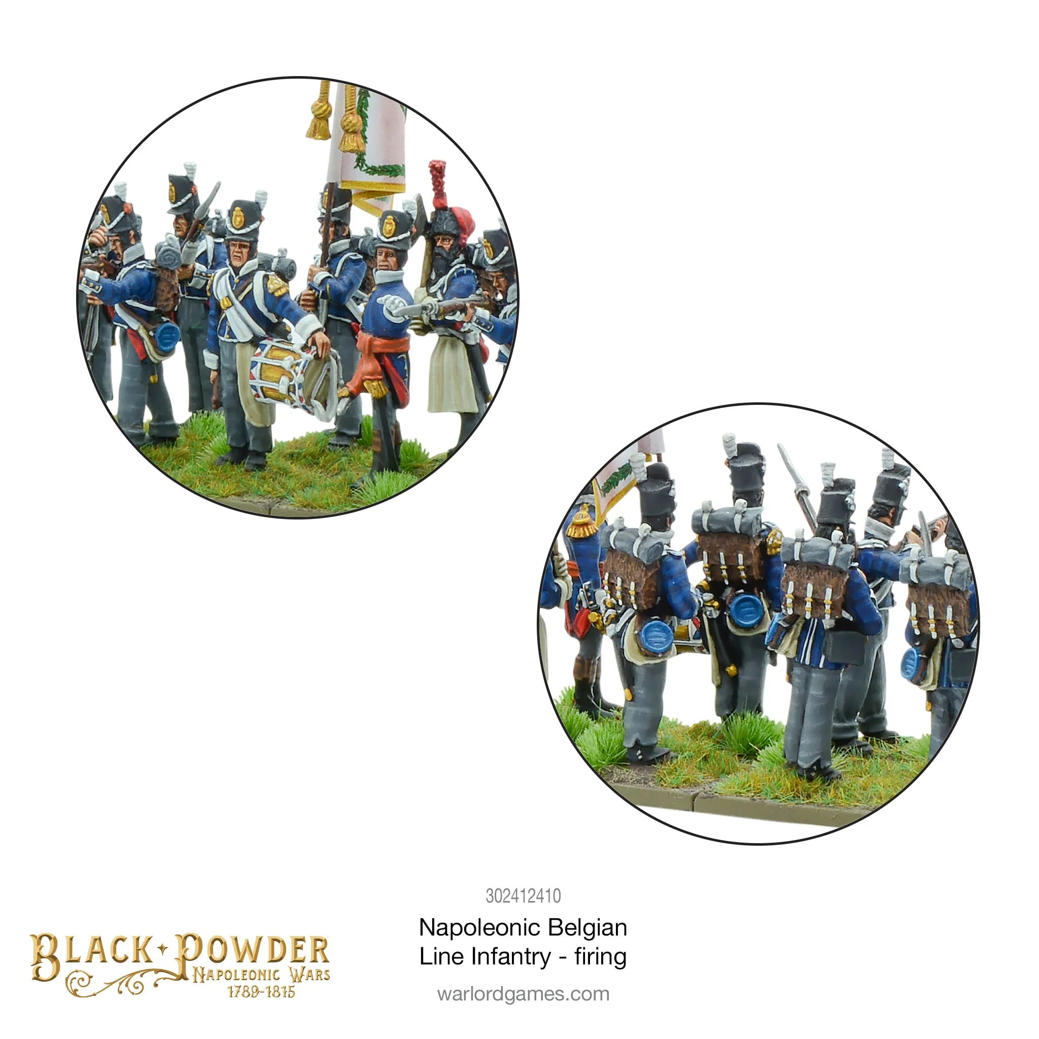 Napoleonic Belgian Line Infantry firing - Image 6