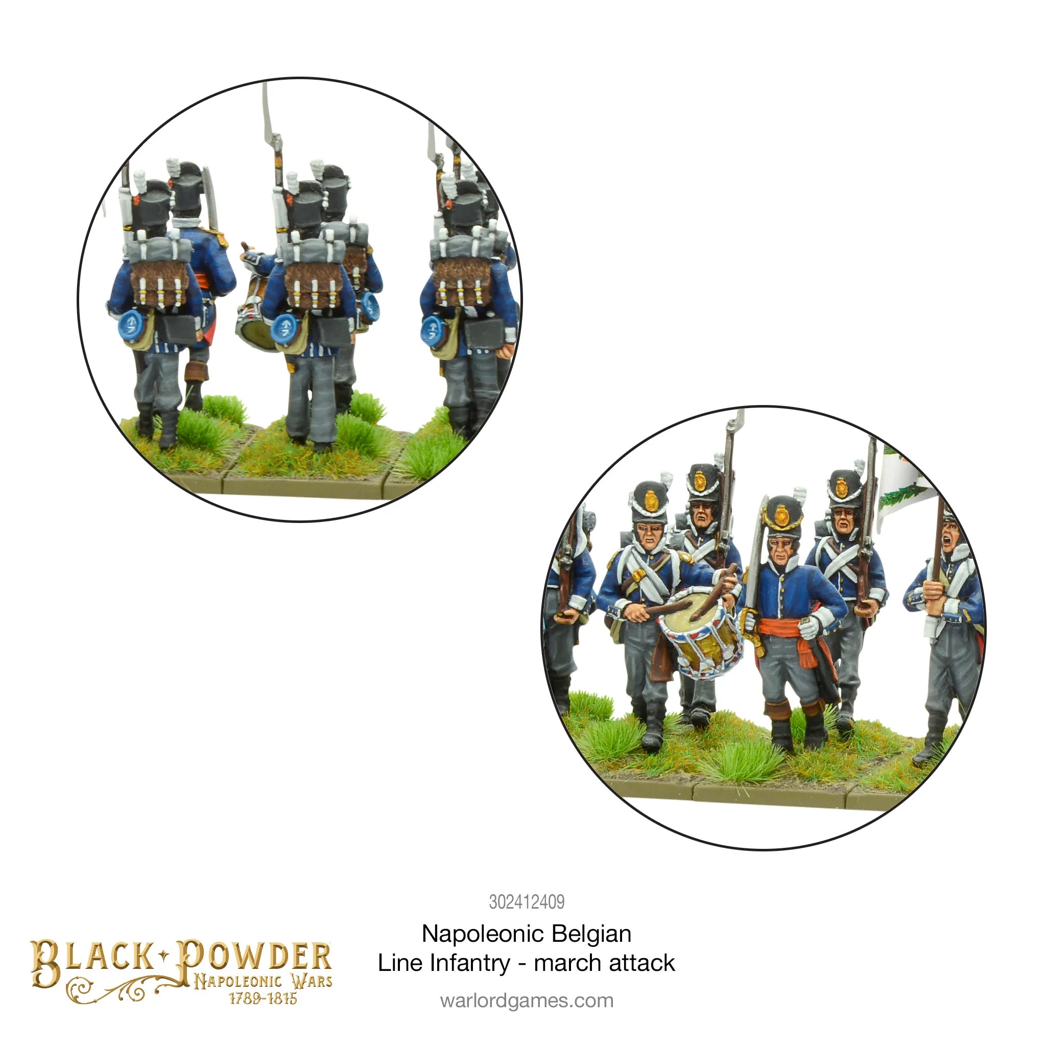 Napoleonic Belgian Line Infantry (march attack) - Image 6