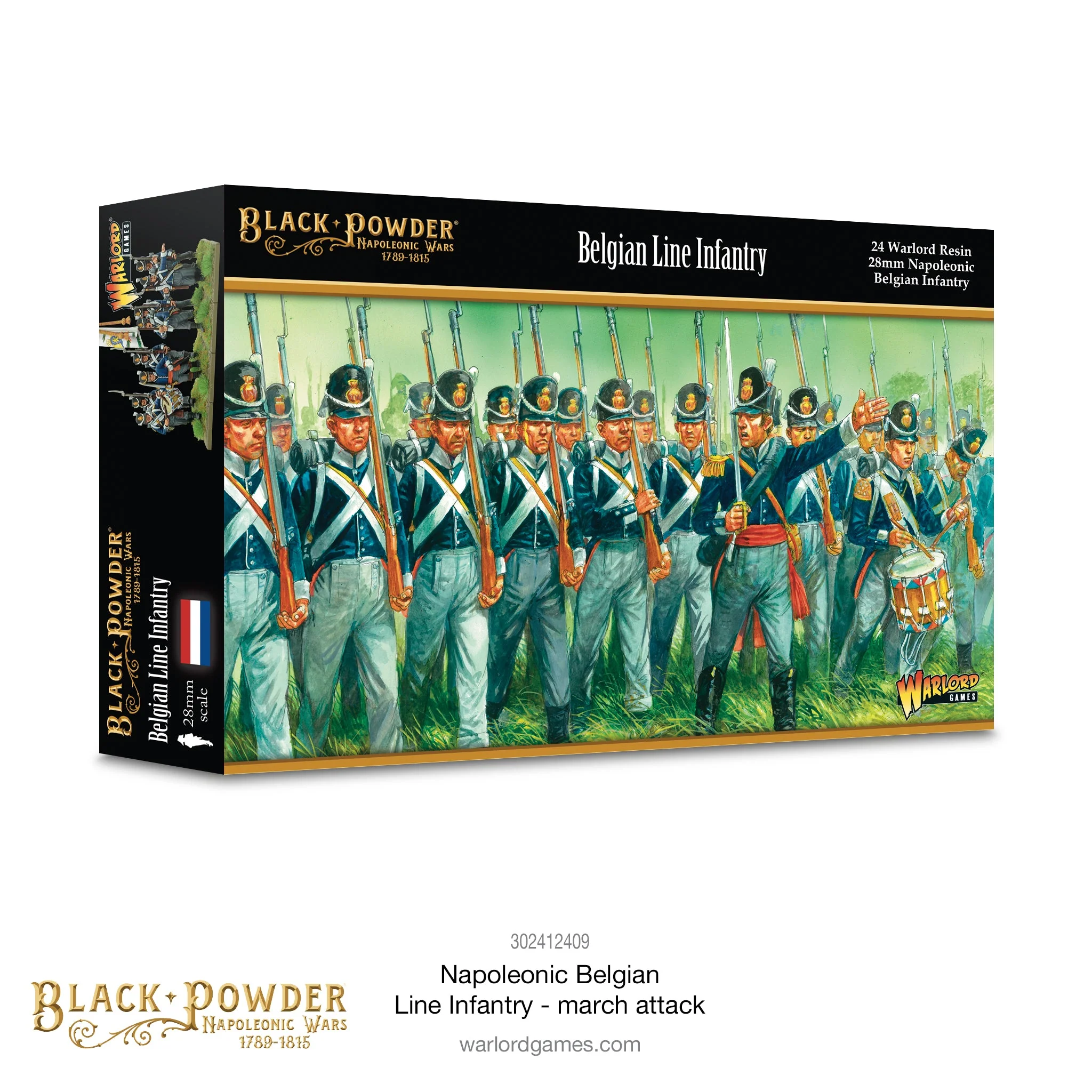 Napoleonic Belgian Line Infantry (march attack) - Image 8
