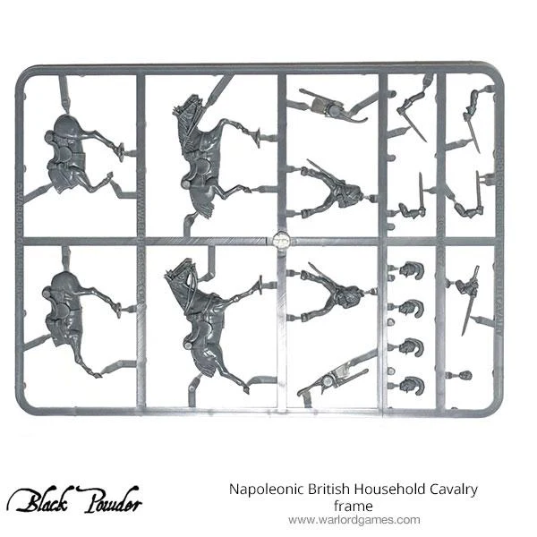 Napoleonic British Household Cavalry sprue
