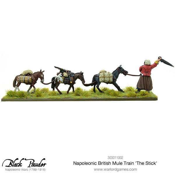 Napoleonic British Mule Train 'The Stick' - Image 4