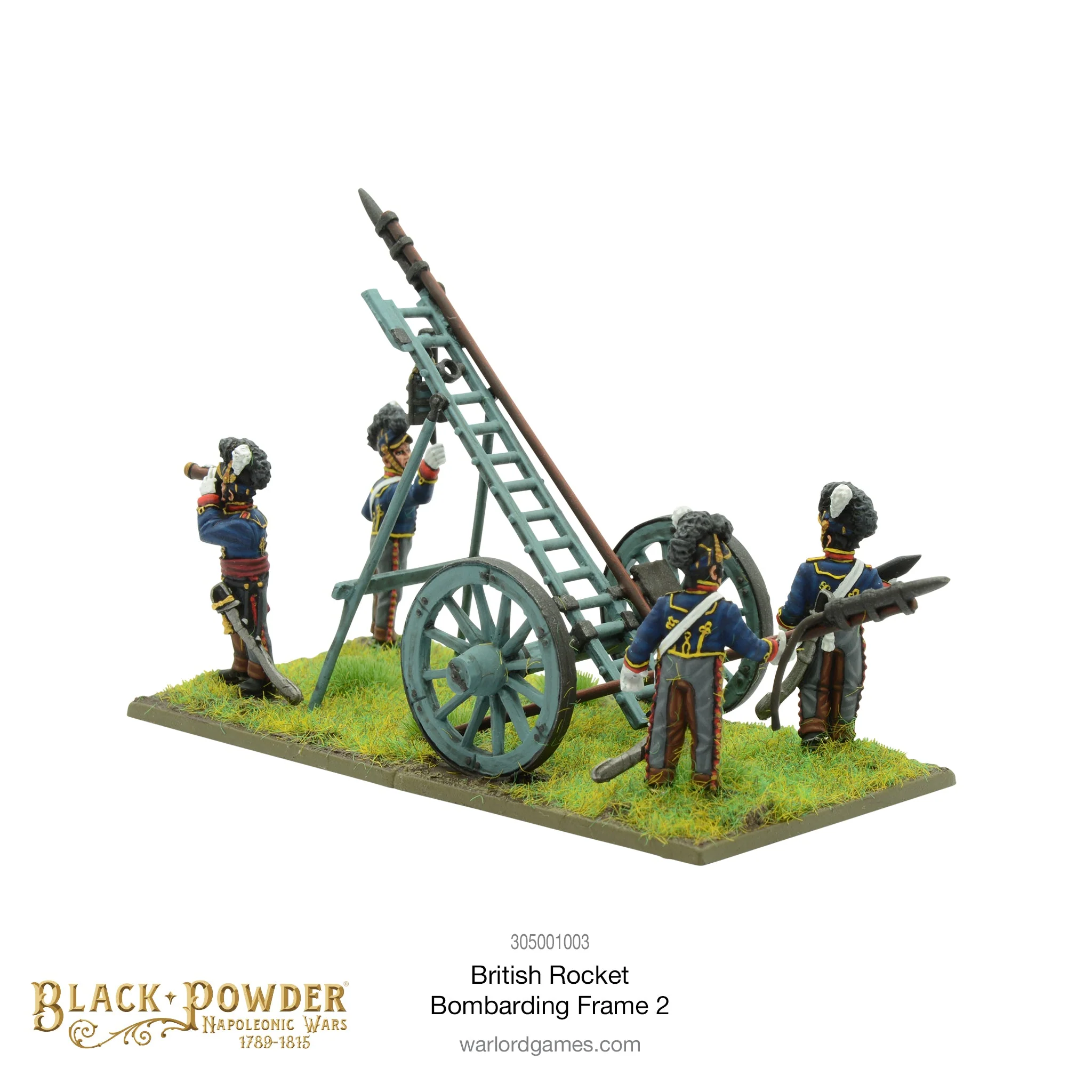 Napoleonic British Rocket Bombarding Frame 2 - Image 2