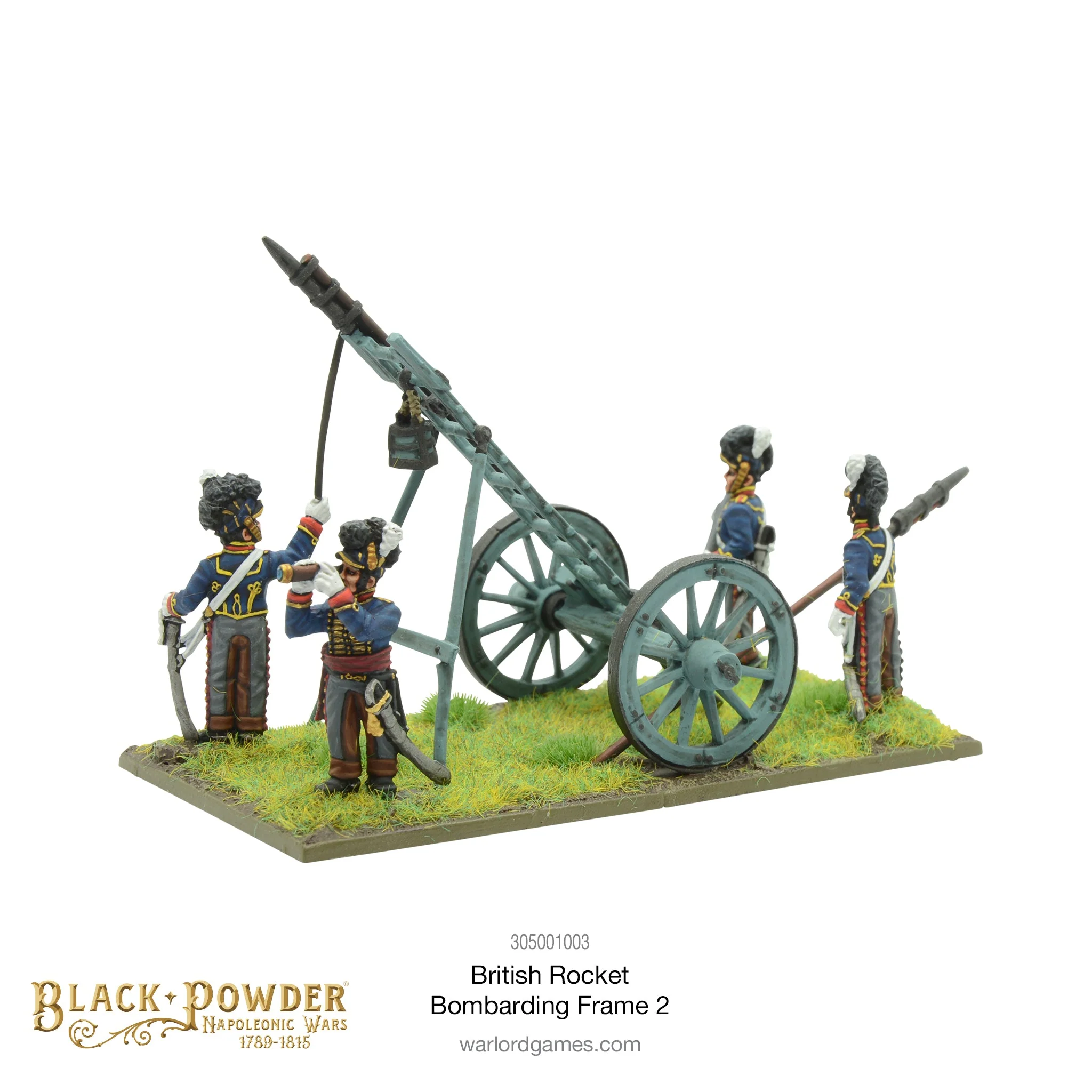 Napoleonic British Rocket Bombarding Frame 2 - Image 4