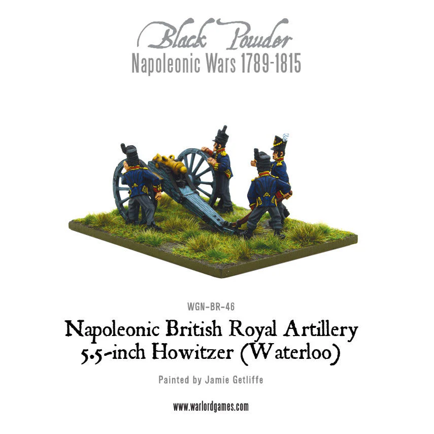Napoleonic British Royal Artillery 5.5-inch Howitzer (Waterloo Campaign) - Image 3