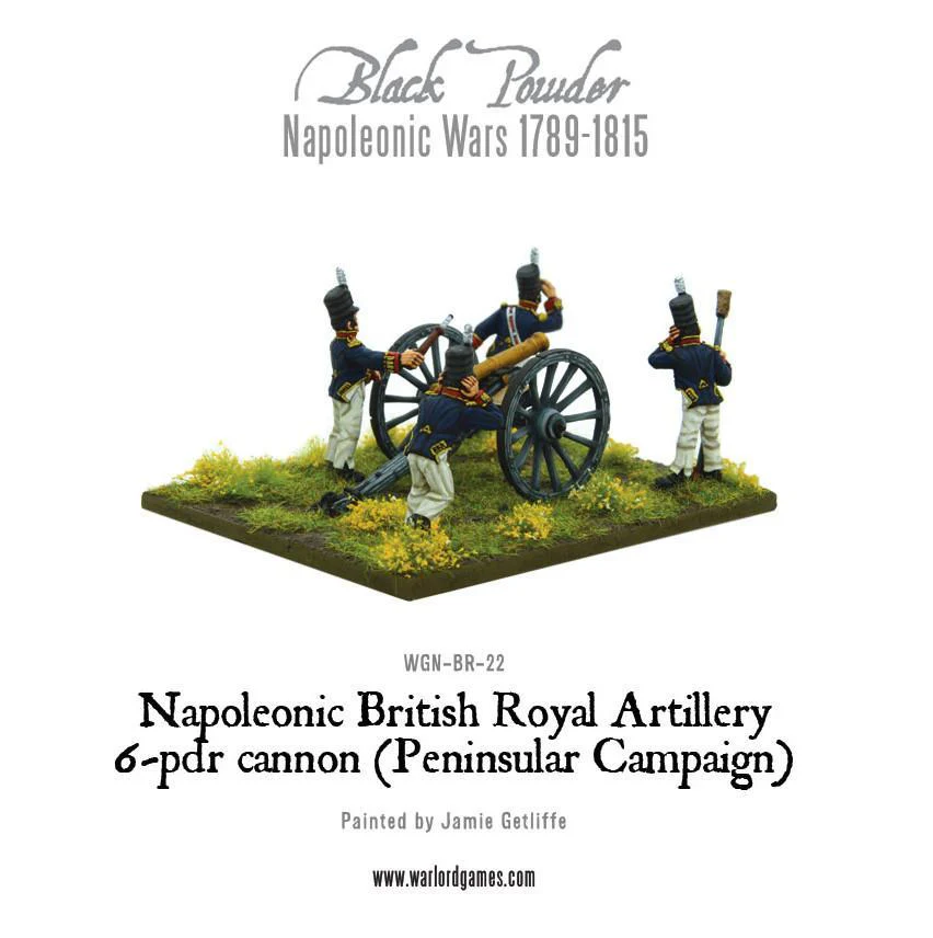 Napoleonic British Royal Artillery 6-pdr cannon (Peninsular Campaign) - Image 4
