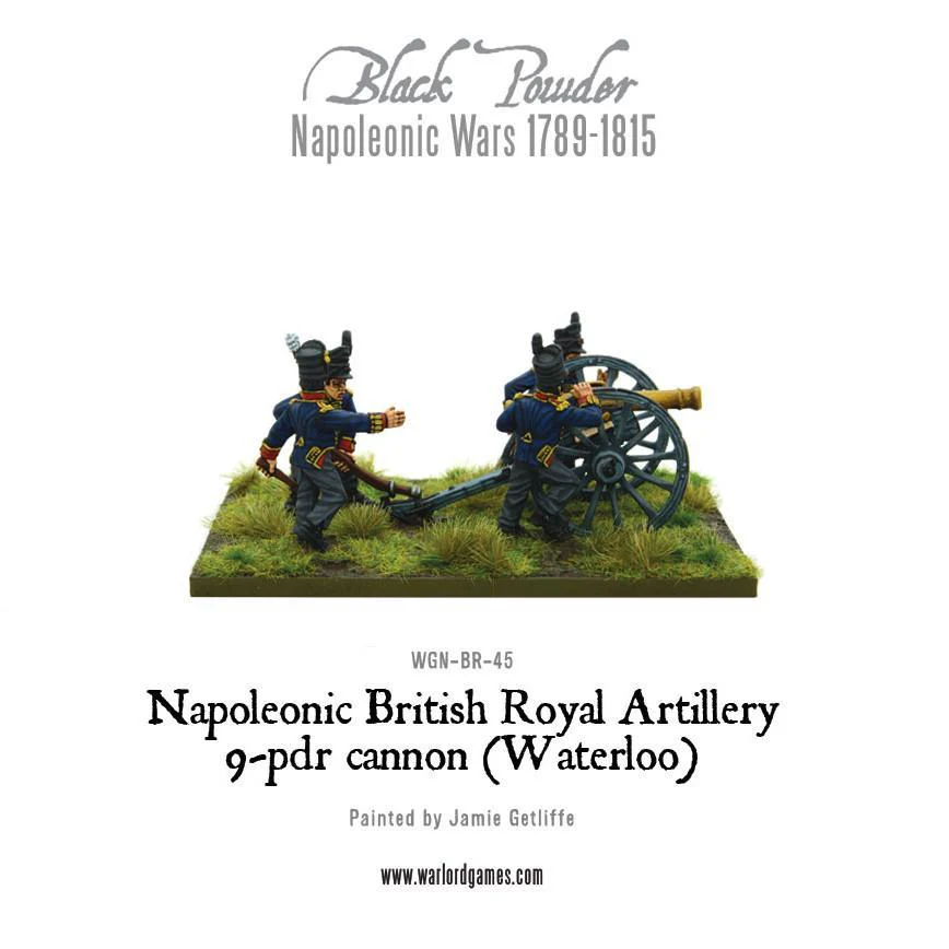 Napoleonic British Royal Artillery 9-pdr cannon (Waterloo Campaign) - Image 4