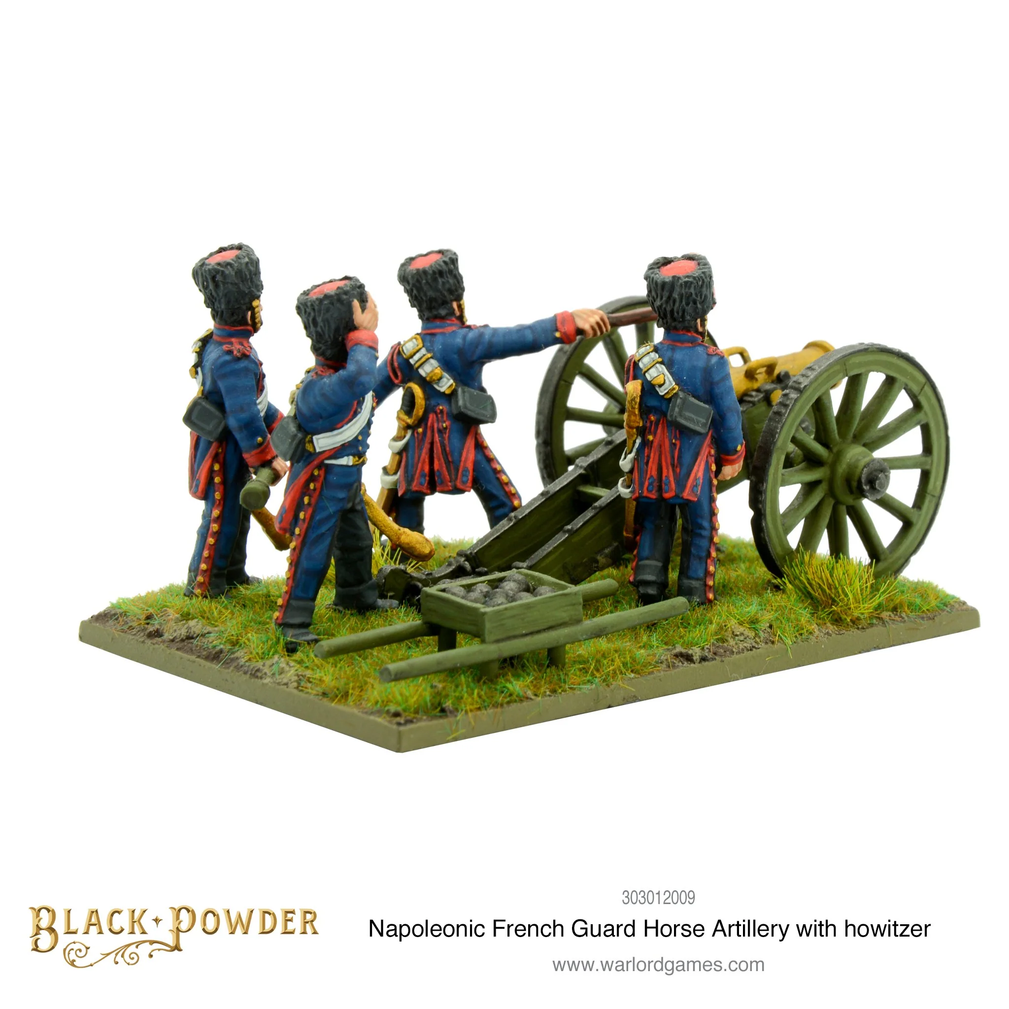 Napoleonic French Guard Horse Artillery with howitzer - Image 3