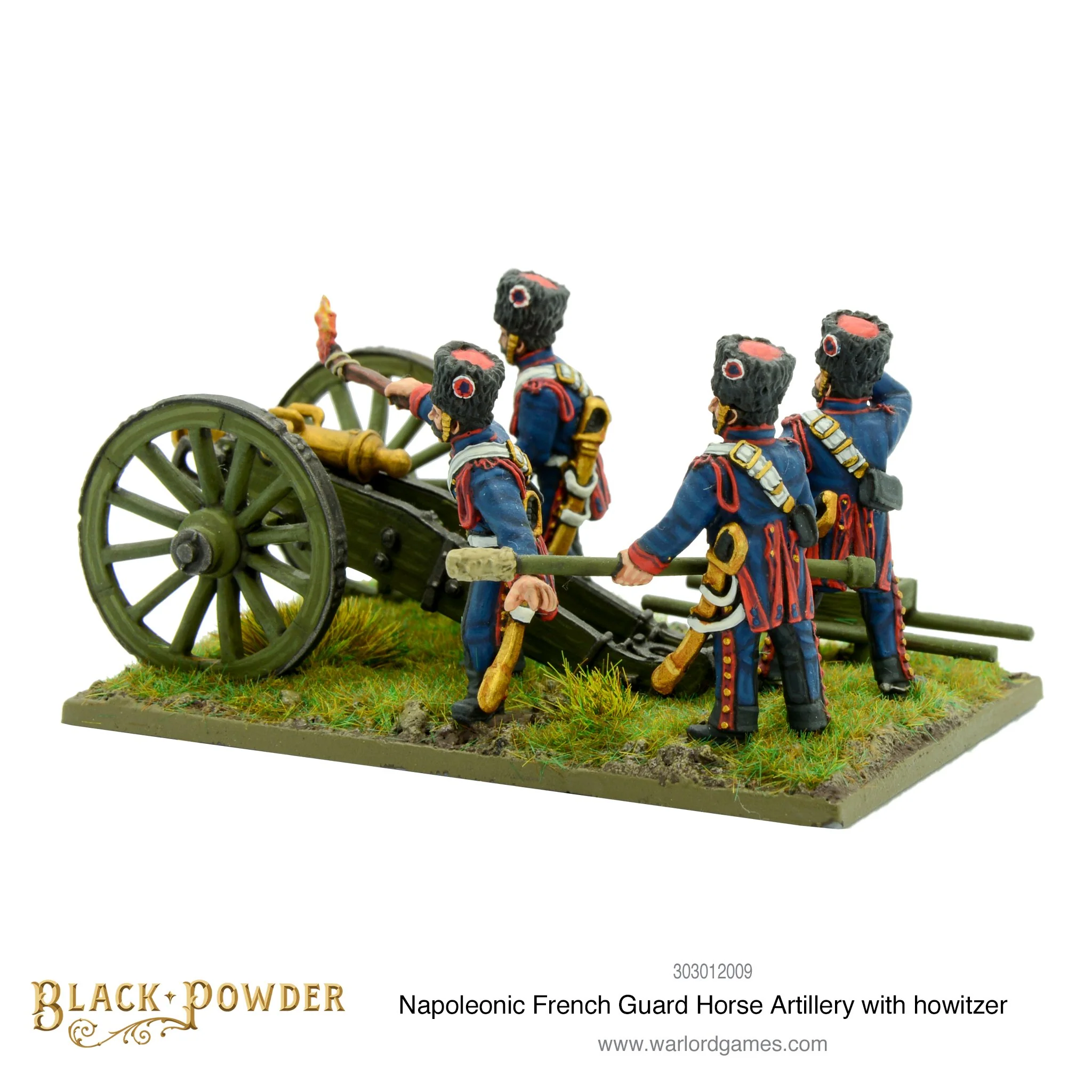 Napoleonic French Guard Horse Artillery with howitzer - Image 4