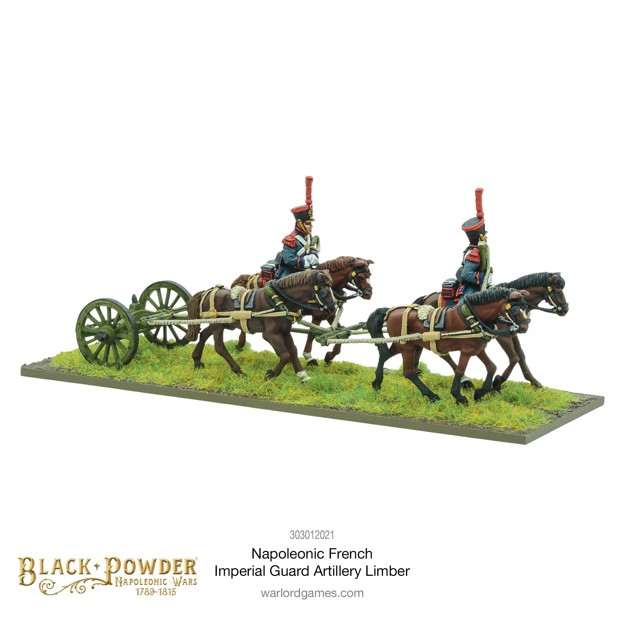 Napoleonic French Imperial Guard Artillery Limber - Image 2