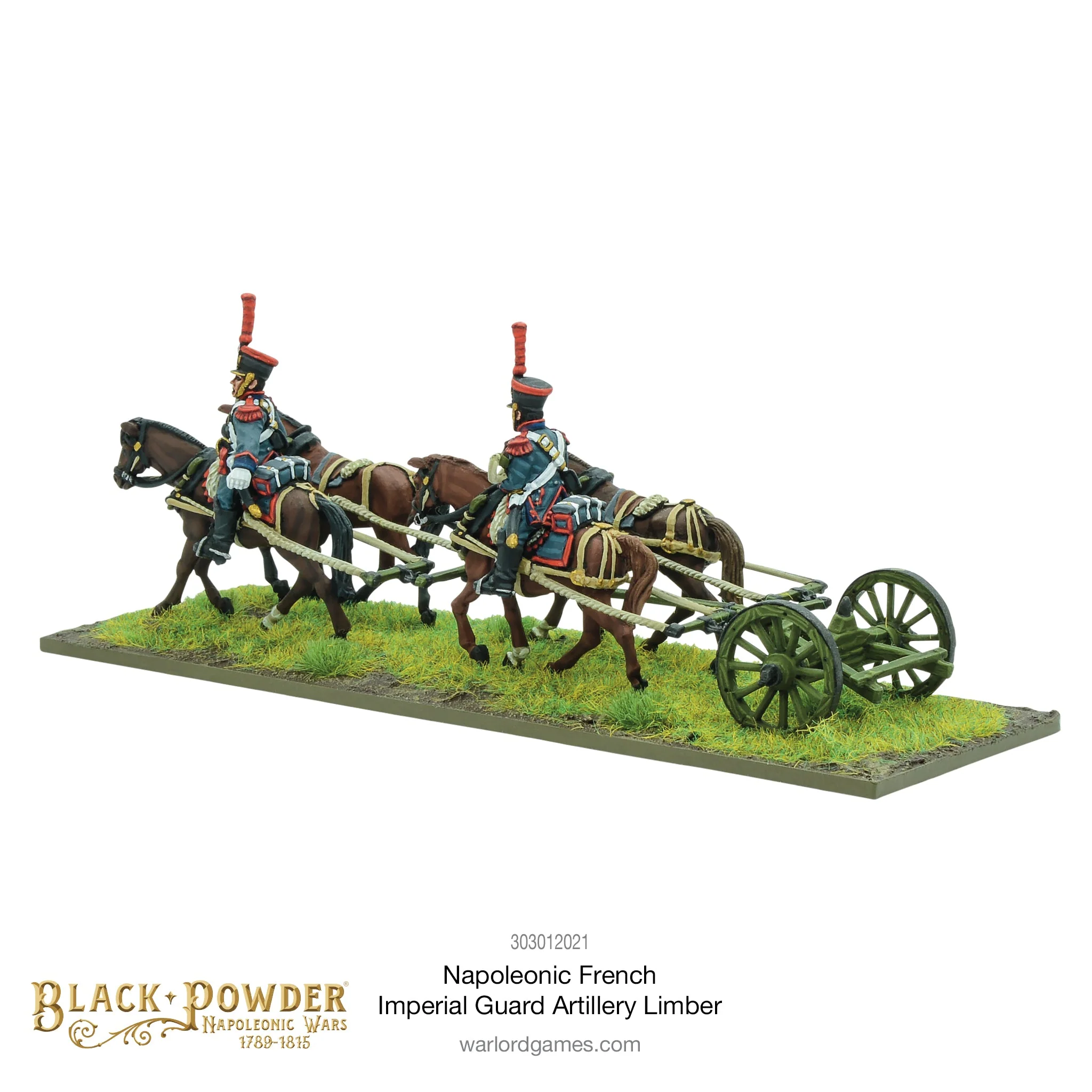 Napoleonic French Imperial Guard Artillery Limber - Image 3