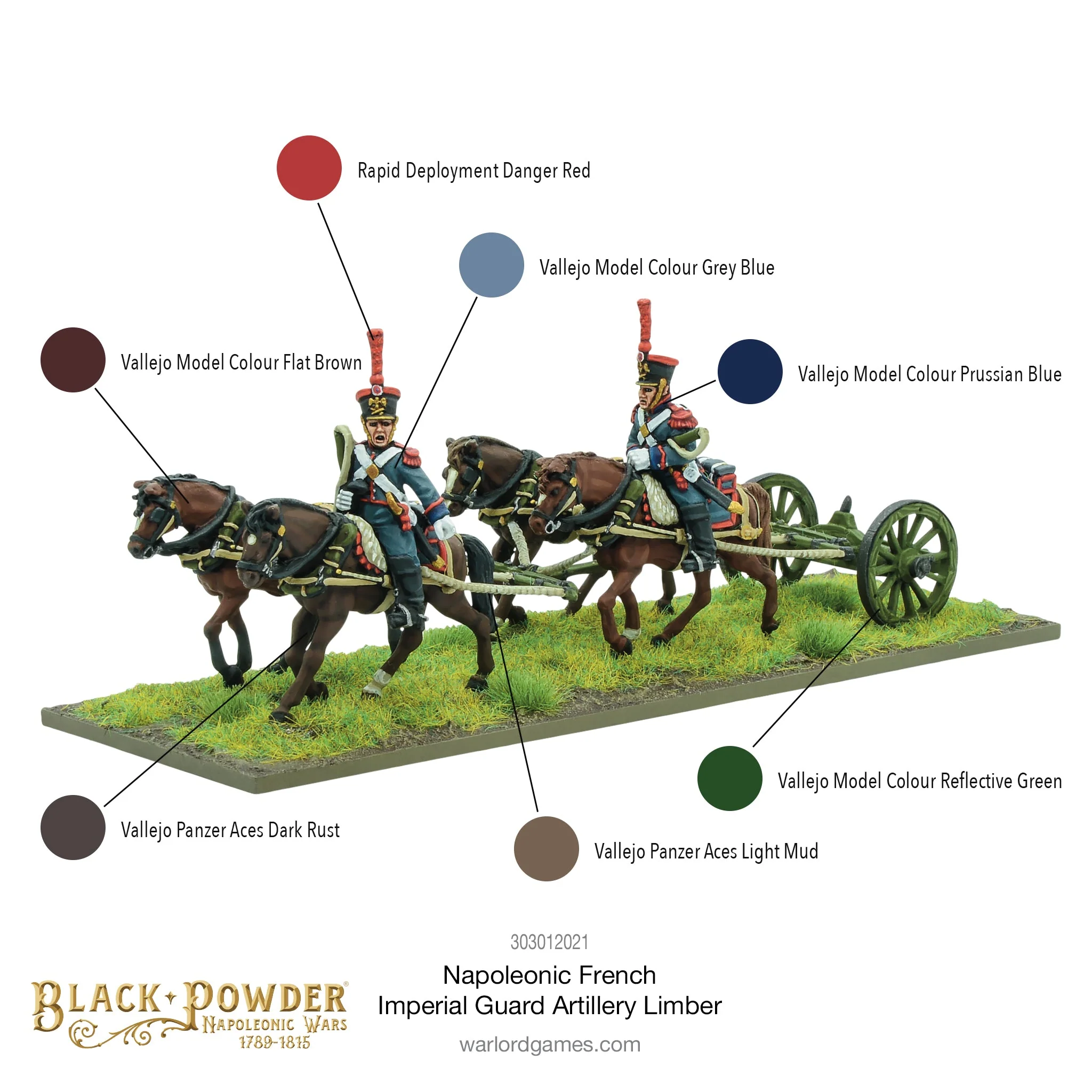 Napoleonic French Imperial Guard Artillery Limber - Image 5