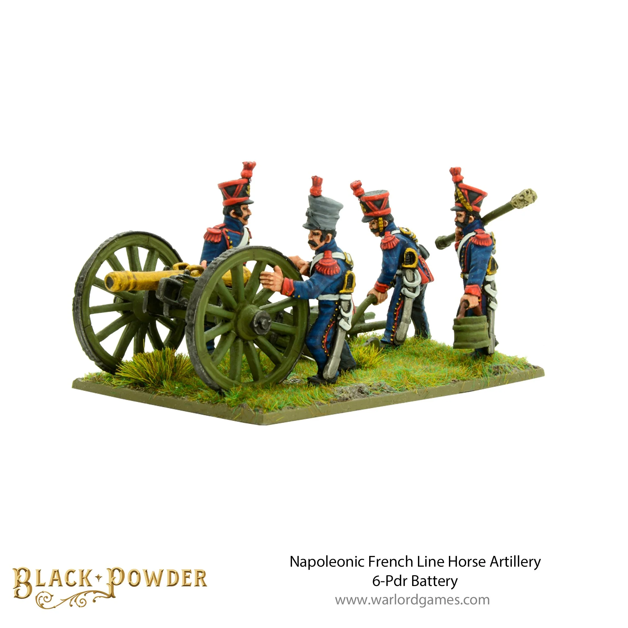 Napoleonic French Line Horse Artillery 6-Pdr Battery - Image 2