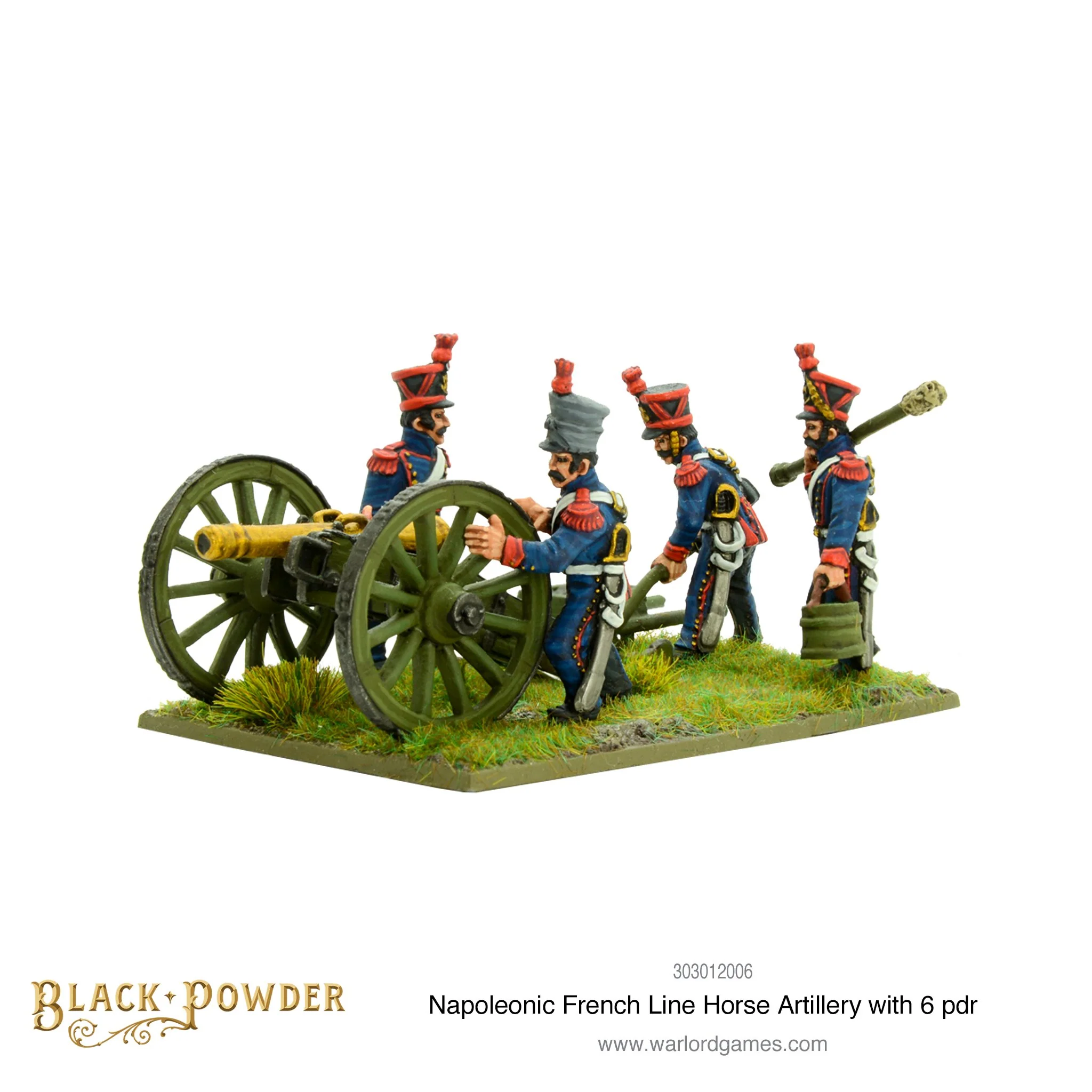 Napoleonic French Line Horse Artillery with 6 pdr - Image 2