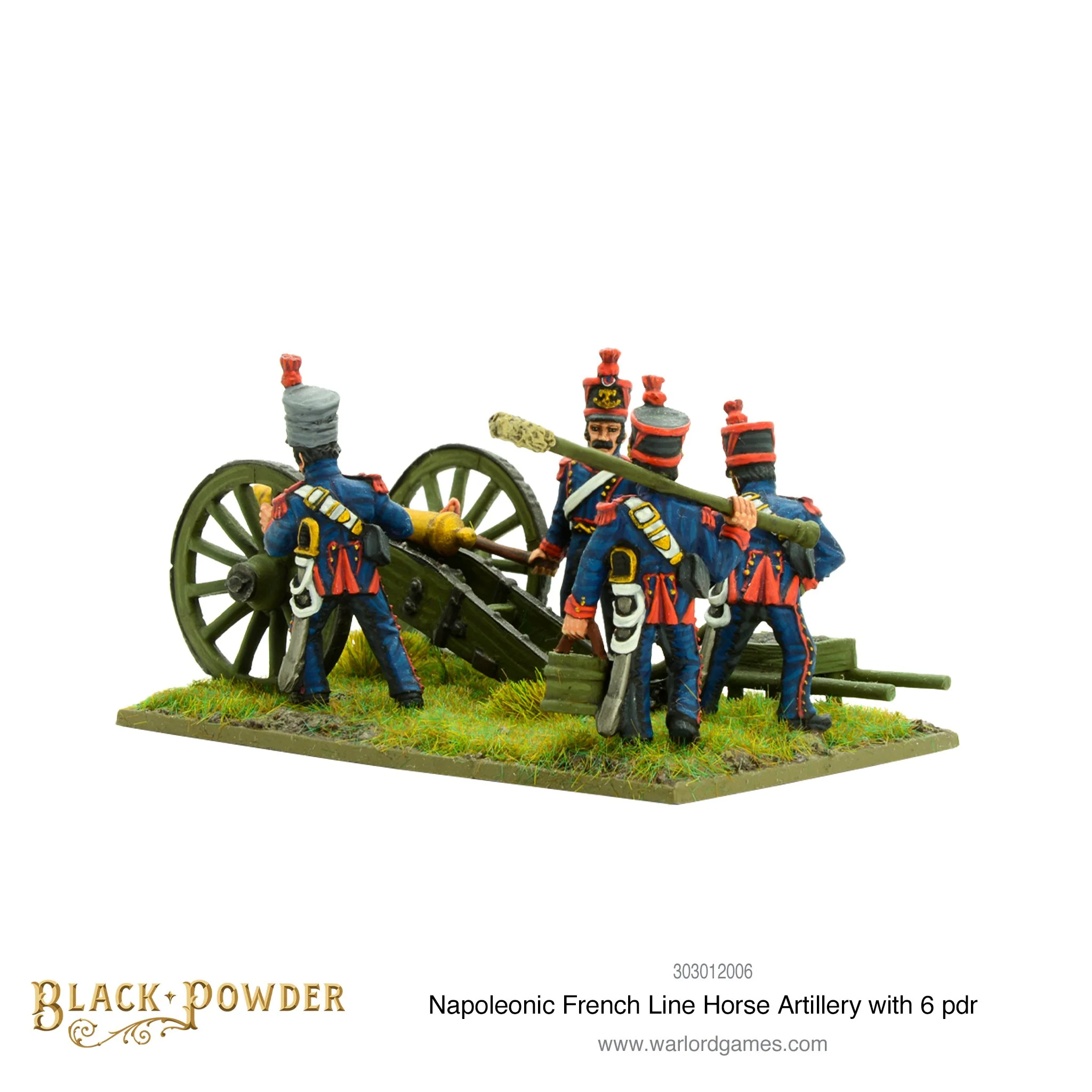 Napoleonic French Line Horse Artillery with 6 pdr - Image 3