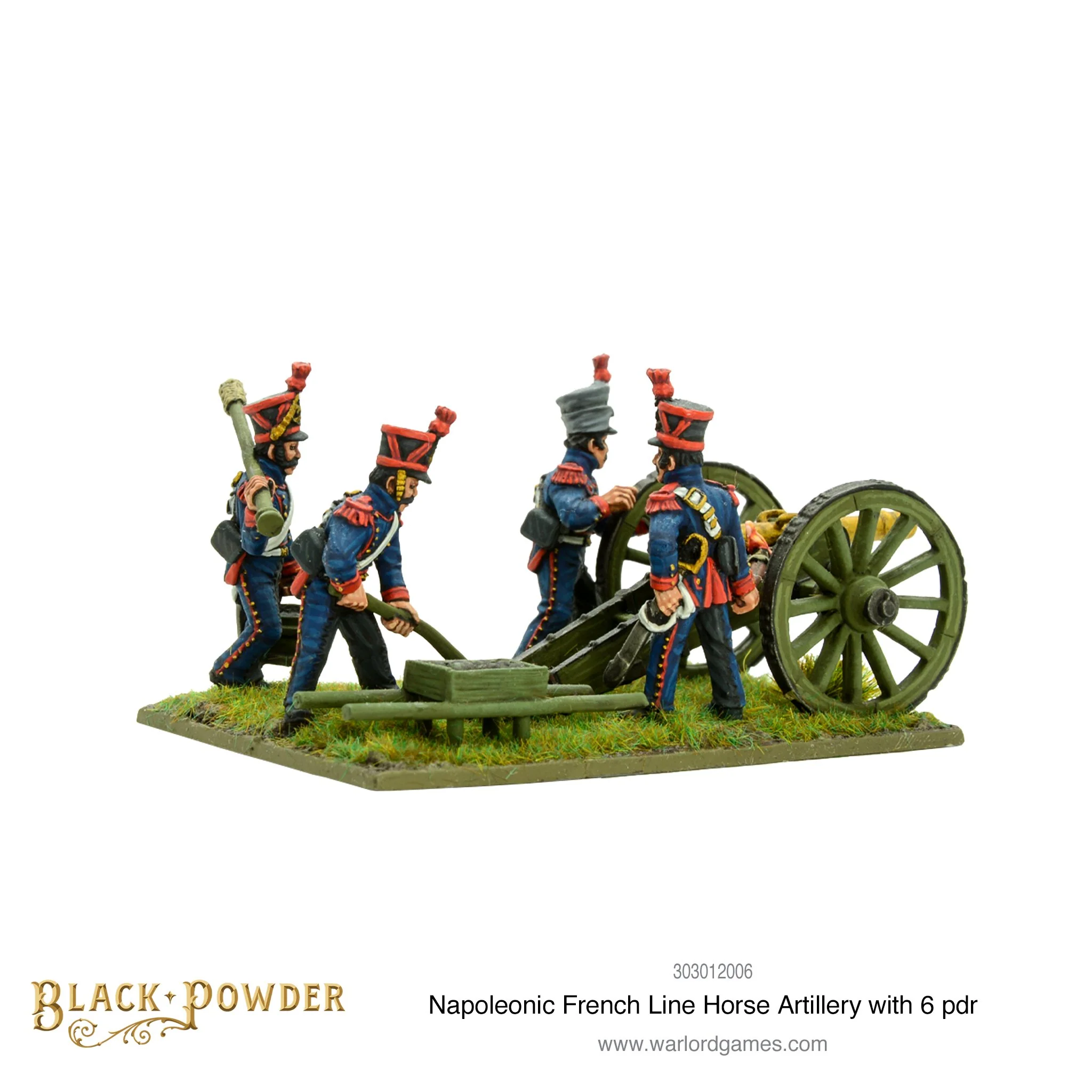 Napoleonic French Line Horse Artillery with 6 pdr - Image 4