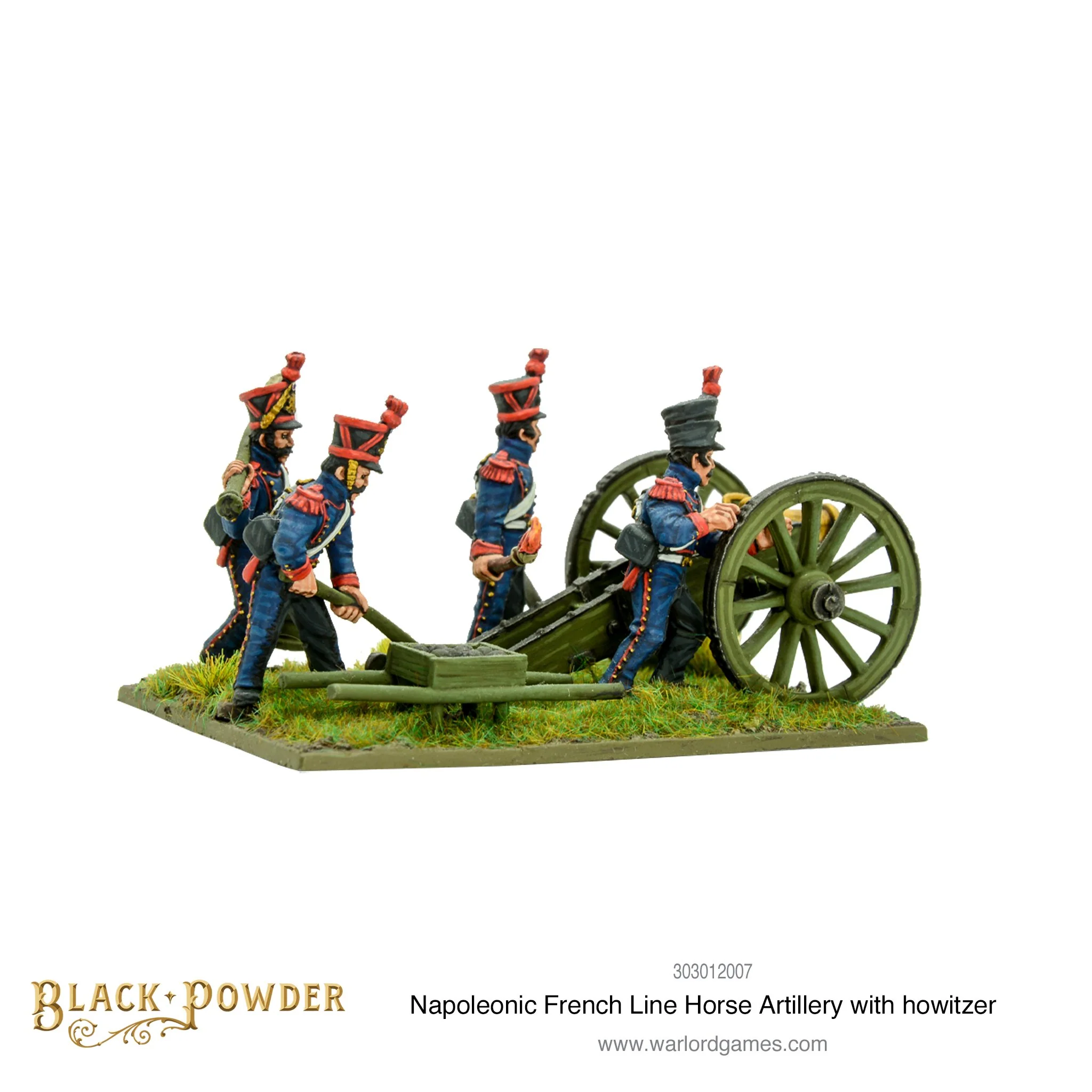Napoleonic French Line Horse Artillery with howitzer - Image 4