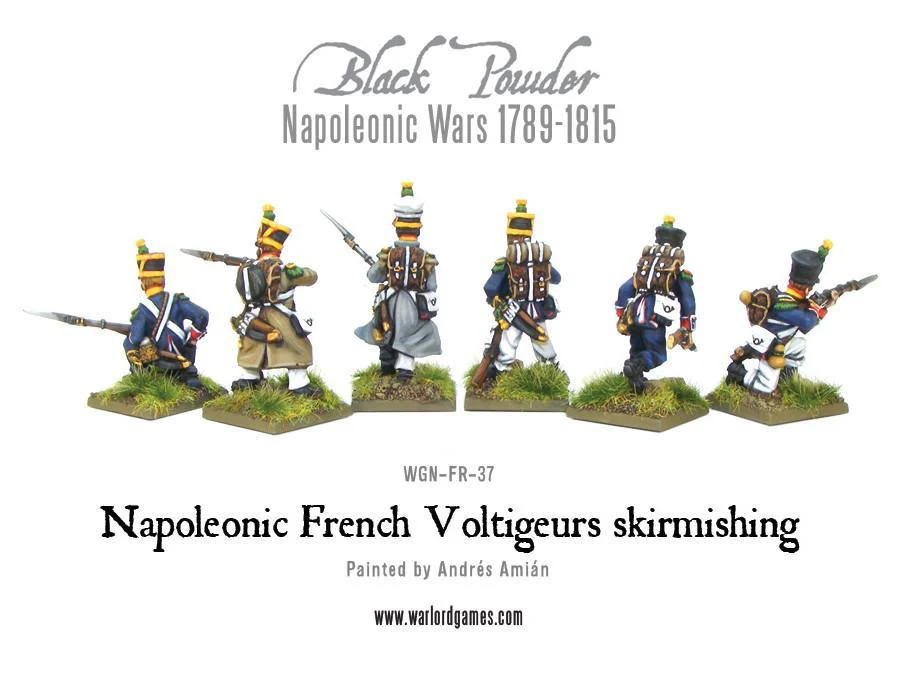 Napoleonic French Voltigeurs skirmishing - Image 2